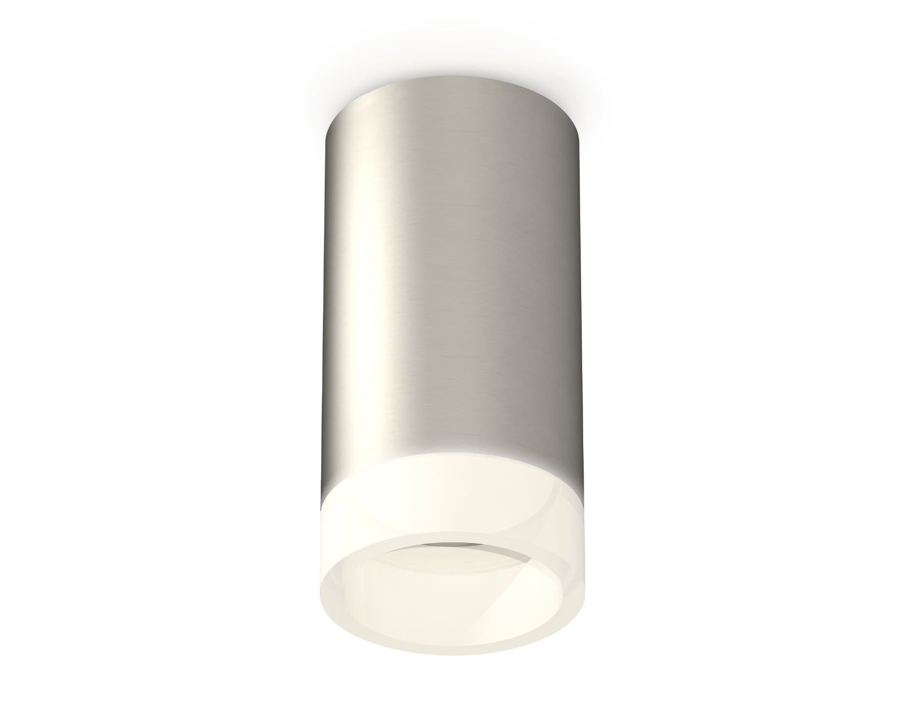 Ambrella Комплект накладного светильника XS6324041 SSL/FR серебро песок/белый матовый MR16 GU5.3 (C6324, N6248) — миниатюра 1