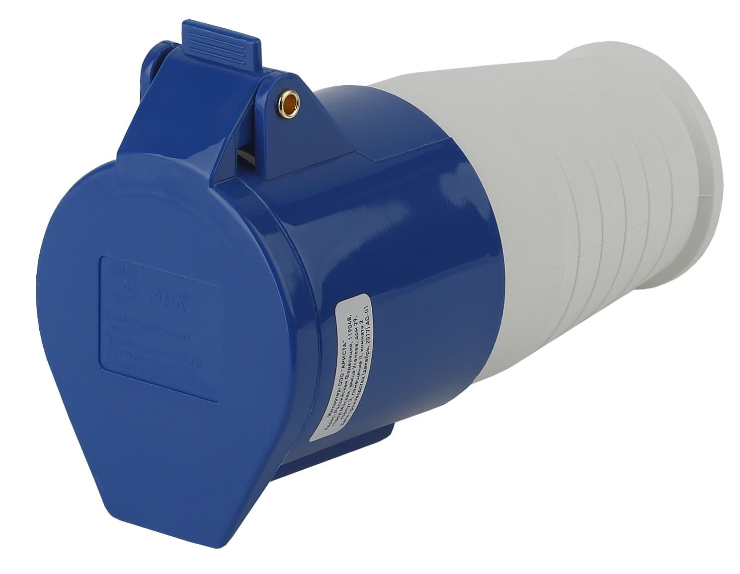ЭРА R-32-2P-PE-IP44 Розетка переносная 223 2Р+РЕ 32А 220В IP44
