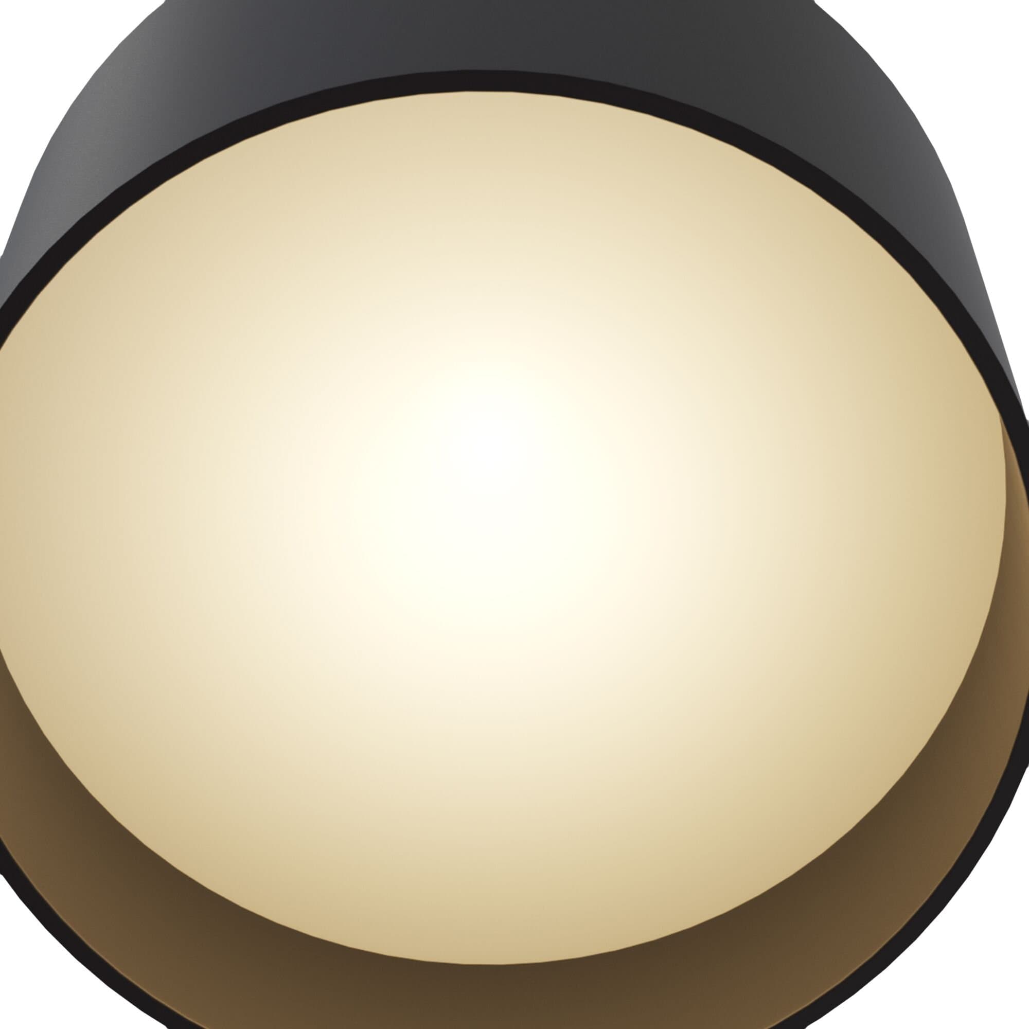 Maytoni Technical Planet Черный Потолочный светильник LED 12W 600Лм C009CW-L12B — миниатюра 3