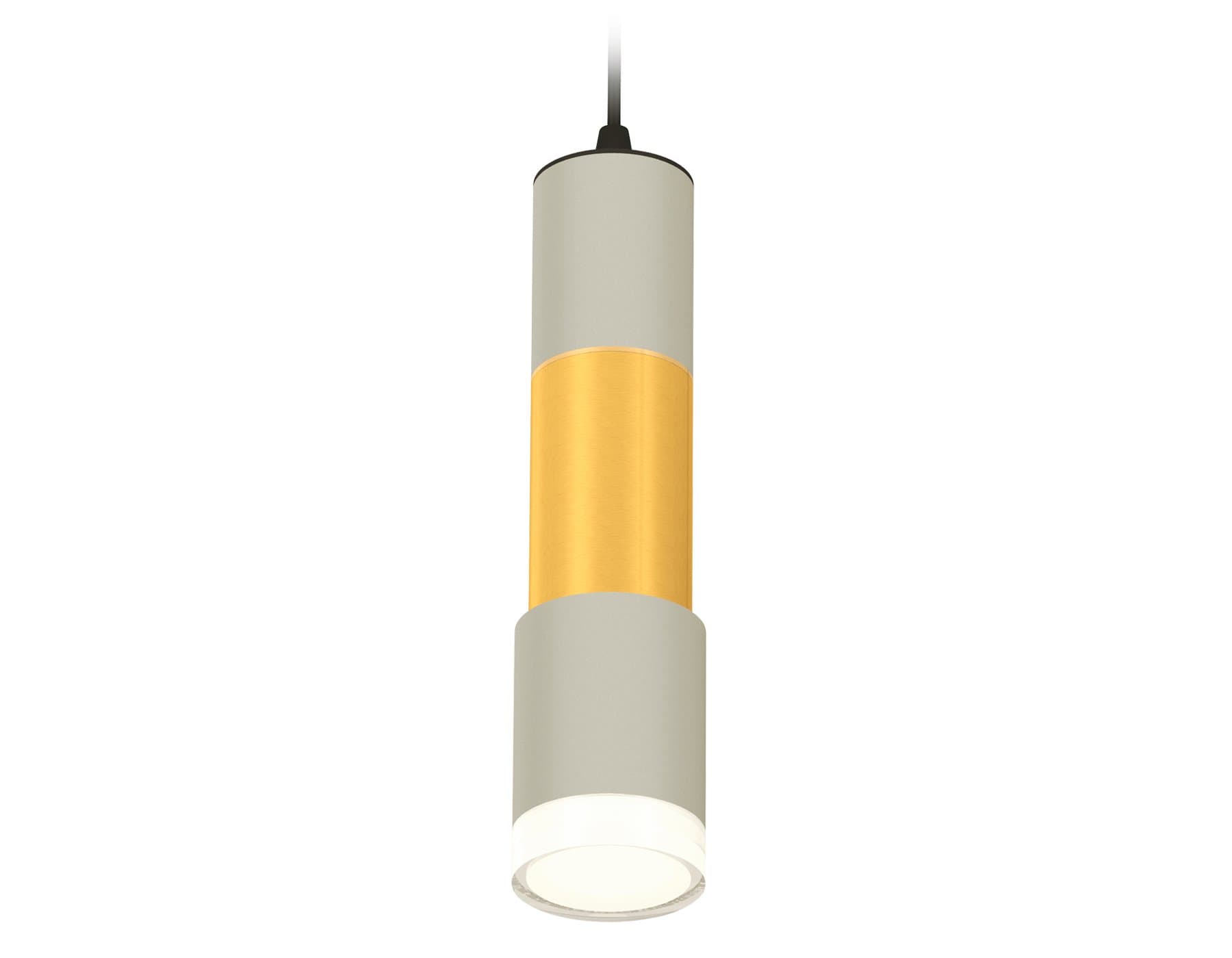 Ambrella Комплект подвесного светильника XP7423042 SGR/PYG/CL серый песок/золото желтое полированное/прозрачный MR16 GU5.3 (A2302, C6314, A2062, C6327 — миниатюра 1