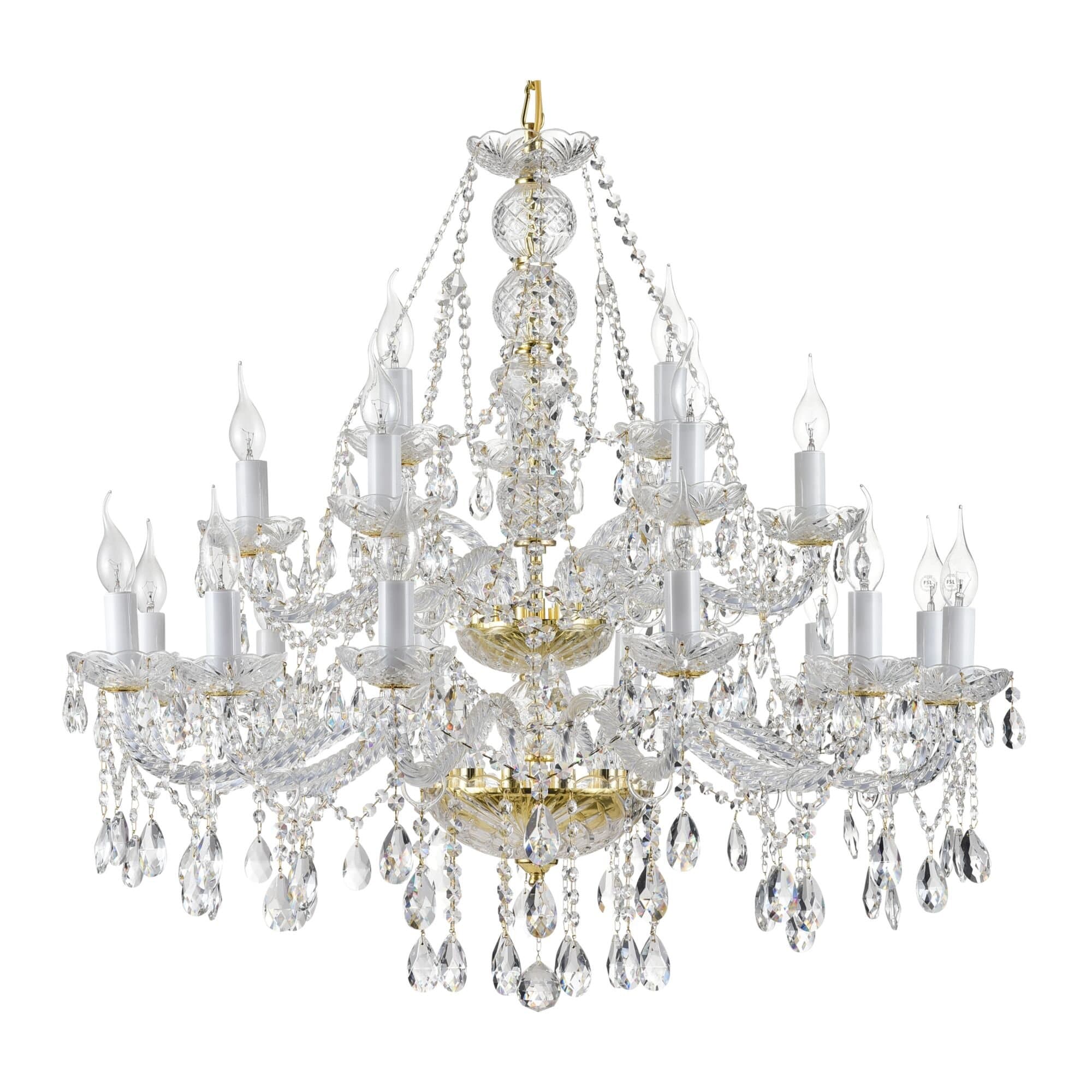 Maytoni Royal Classic Beatrix Золото Люстра 21xE14 60W DIA019-21-G — миниатюра 5