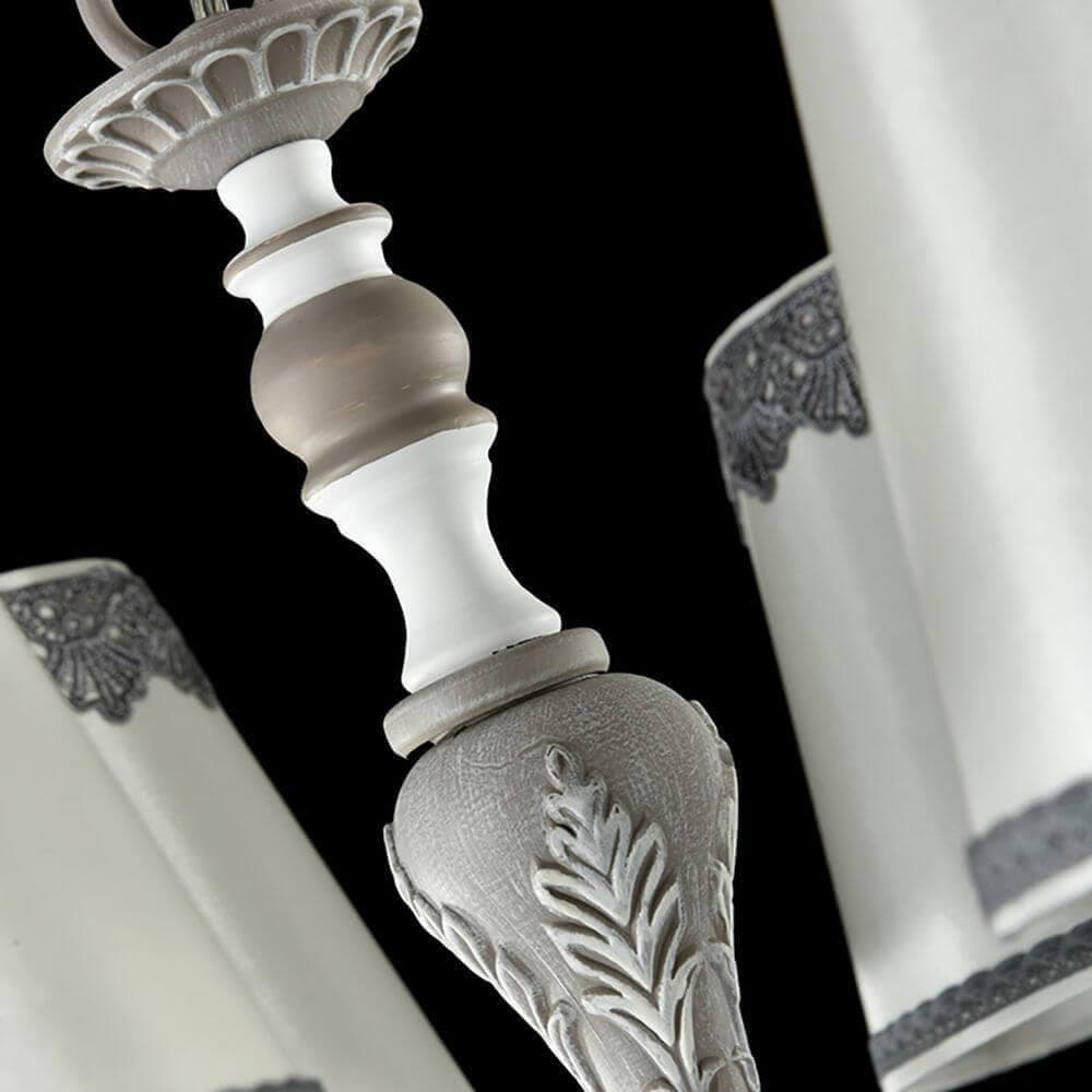 Maytoni Elegant Bouquet Серый Люстра 6xE14 40W ARM023-06-S — миниатюра 9
