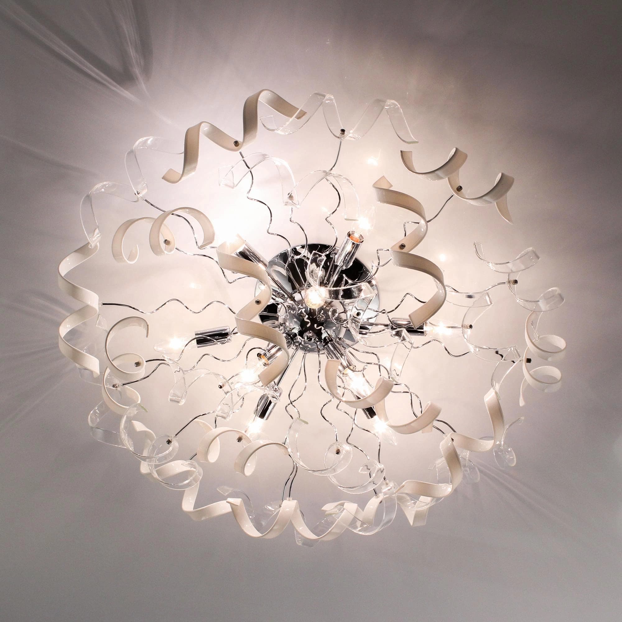 Citilux CL222191 Рандом Хром+Прозр+Бел Светильник Люстра — миниатюра 7