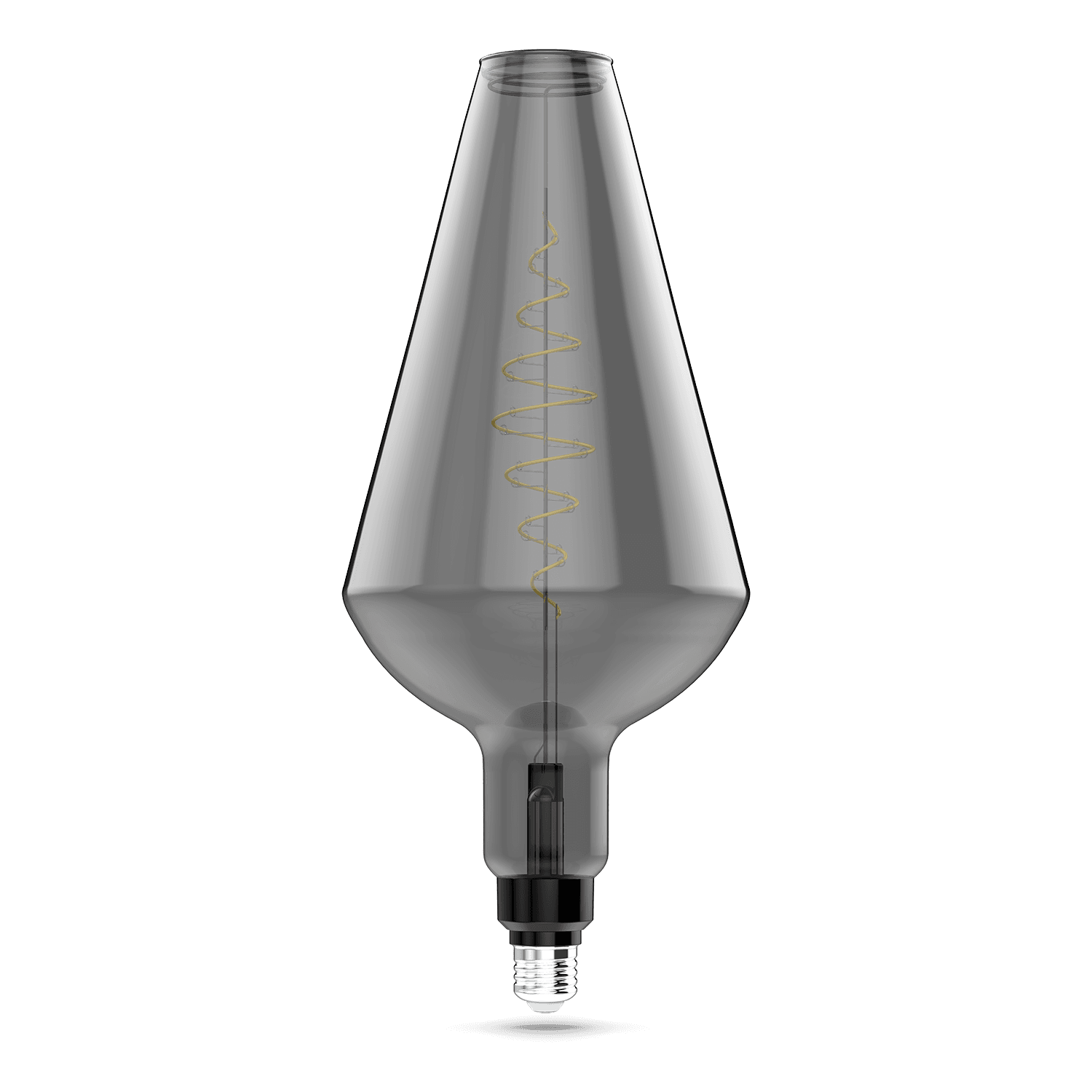 Gauss Лампа Filament Vase 8.5W 165lm 1800К Е27 gray flexible LED 180802005 — миниатюра 3