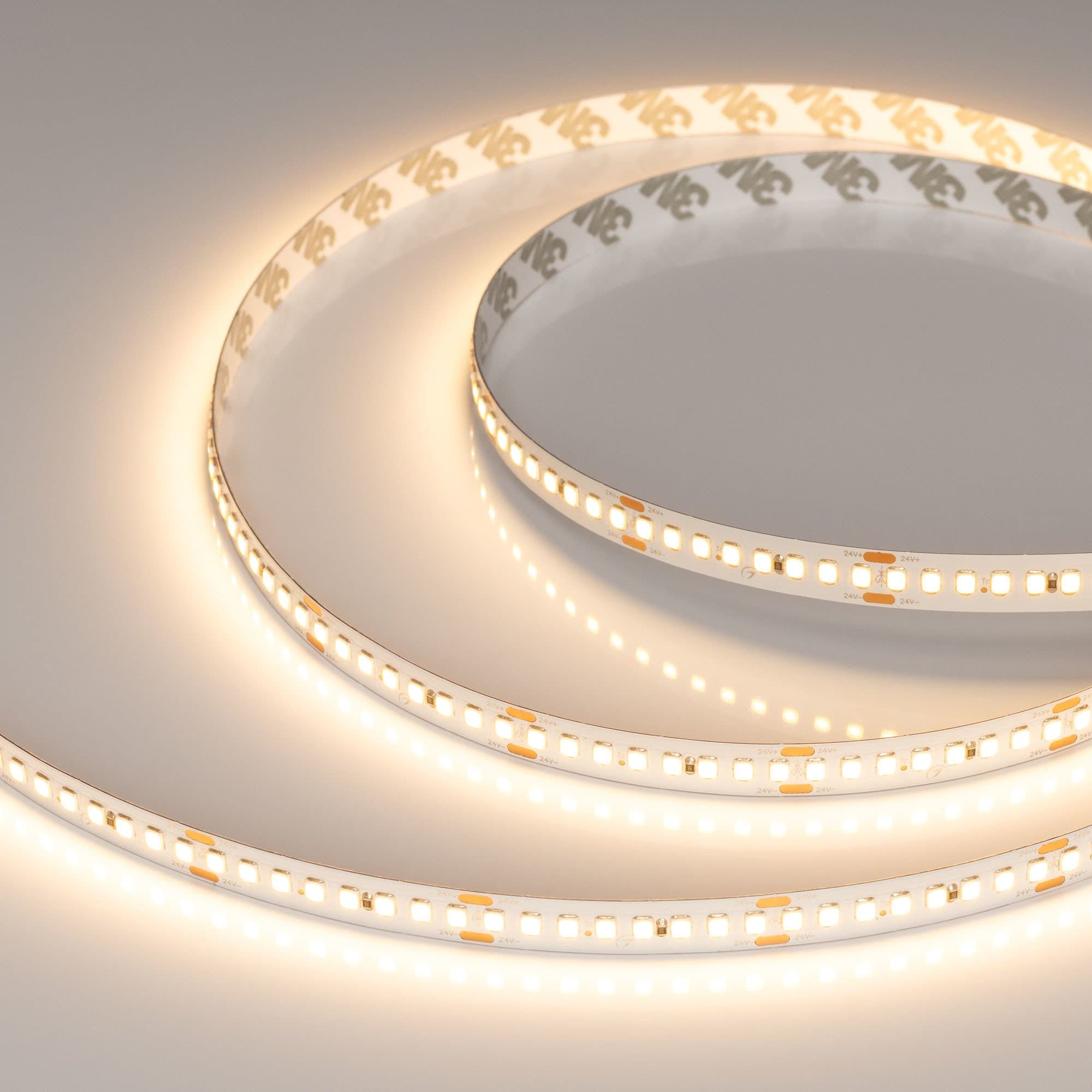 Arlight Лента RT-A192-10mm 24V Warm2700 (17.6 W/m, IP20, 2835, 5m) (высок.эфф.150 лм/Вт) 038776 — миниатюра 4