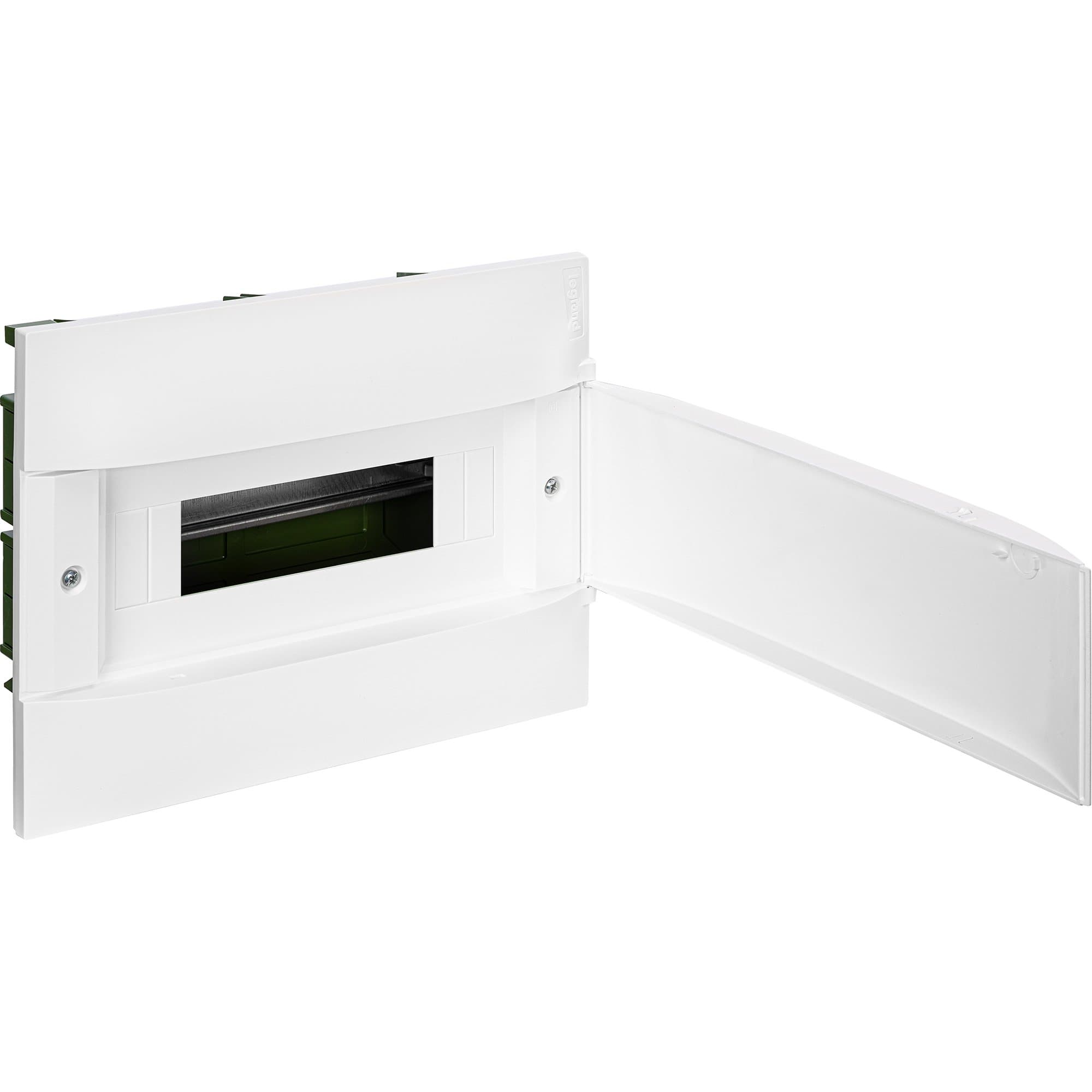 Legrand Practibox S Пластиковый щиток Встраиваемый (в полые стены) 1X12 Белая дверь 135561 — миниатюра 1