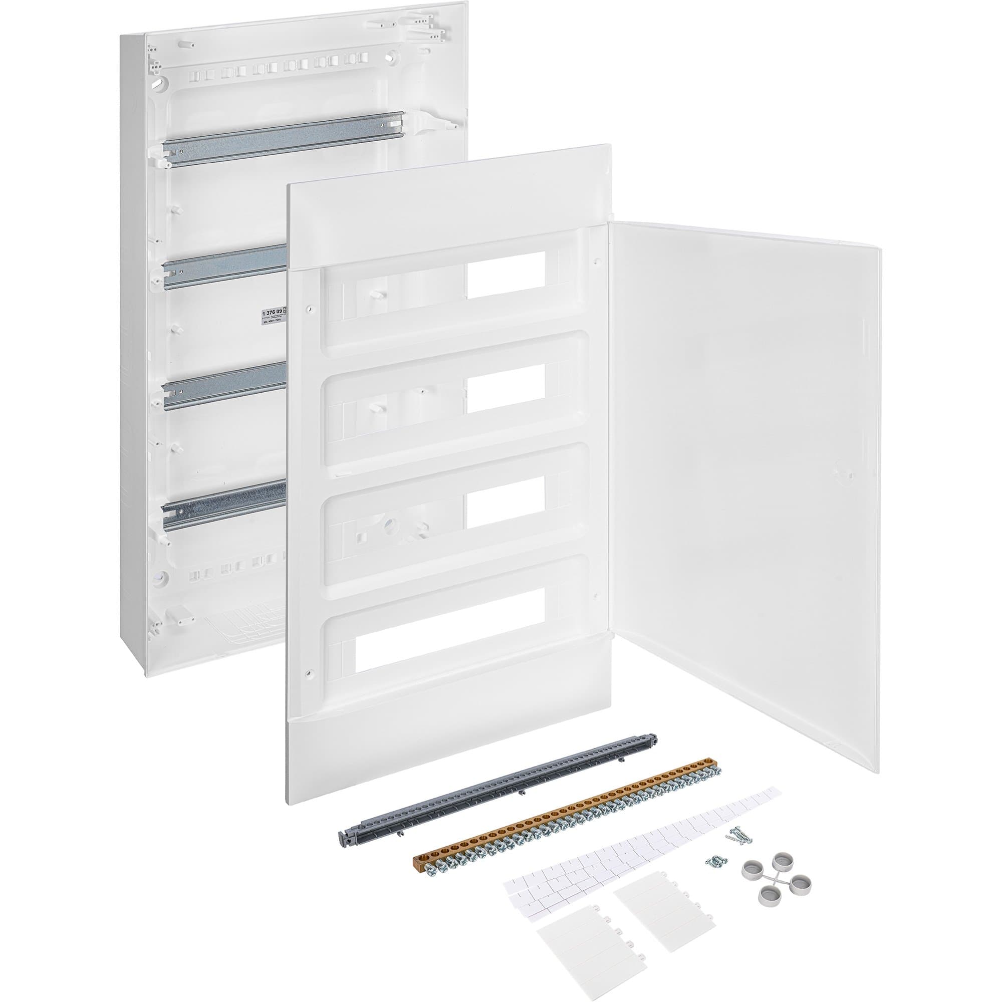 Legrand Practibox S Пластиковый щиток Навесной 4X18 Белая дверь 137609 — миниатюра 6