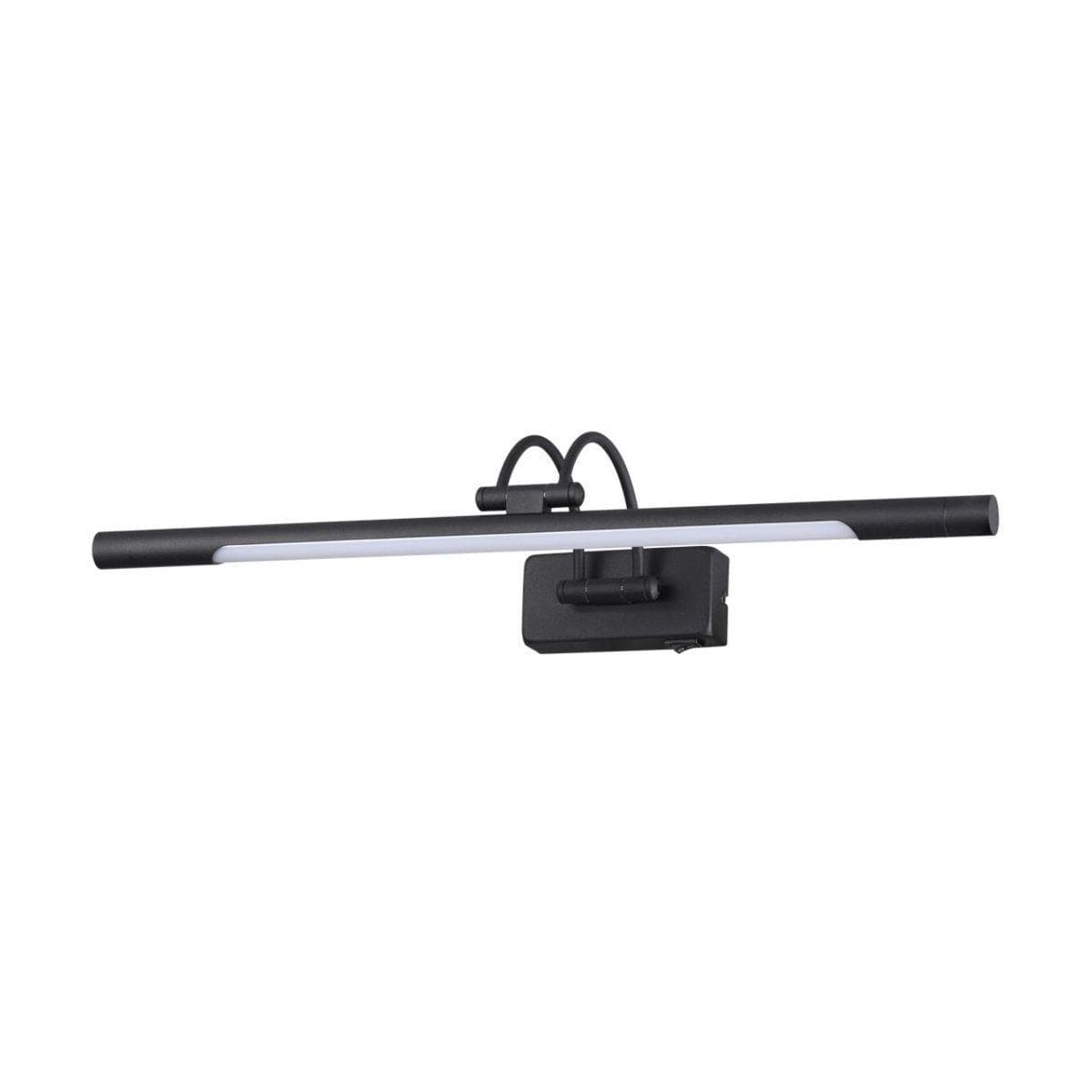 Odeon Light 4909/8WL WALLI ODL22 541 черный/металл/акрил Подсветка для картин с выкл. LED 8W 4000К 430Лм REVOLA — миниатюра 1