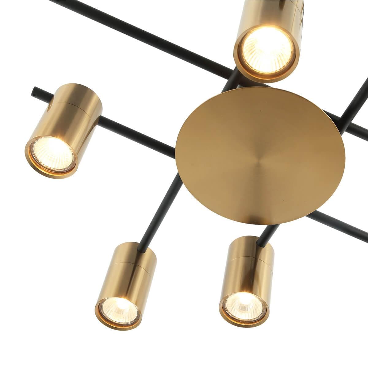 Favourite 2827-8P Topper Потолочная люстра L890*W590*H120, 8*GU10*35W, included — миниатюра 2