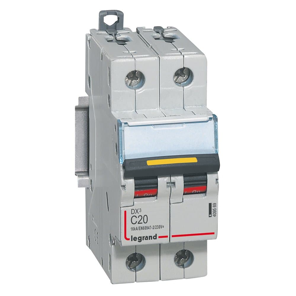 Legrand DX3 DC Автоматический выключатель 2P 20A (С) 10/16kA 409569