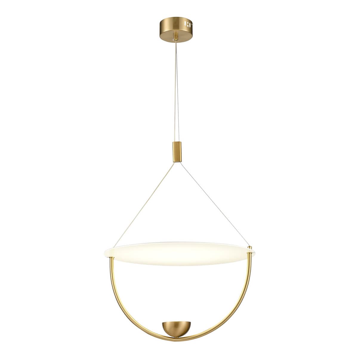 Vele Luce Andromeda Светильник подвесной Led D420*H825/1500 латунь | brass металл | metal VL7284P21