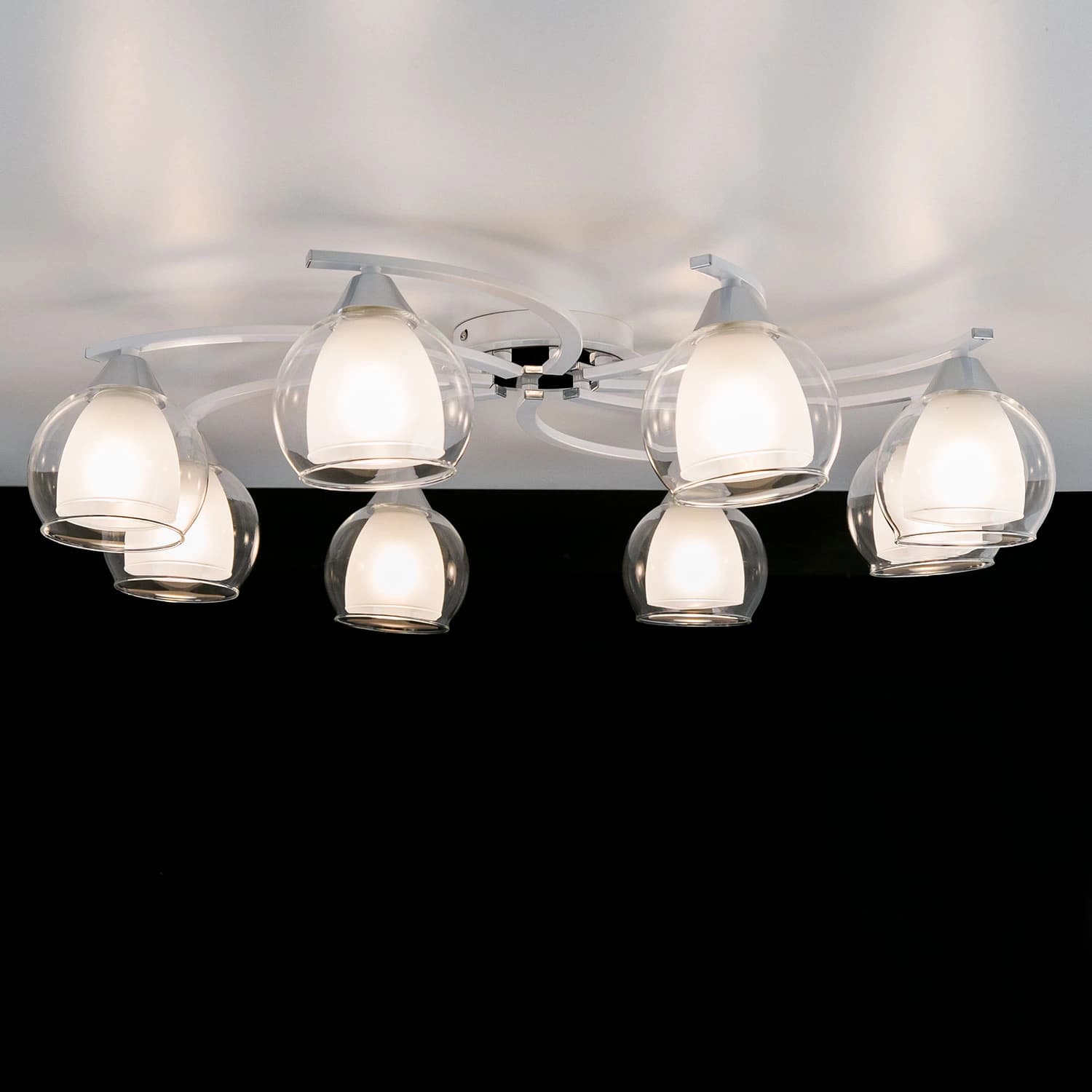 Citilux CL152180 Кристи Белый+Хром Люстра — миниатюра 3