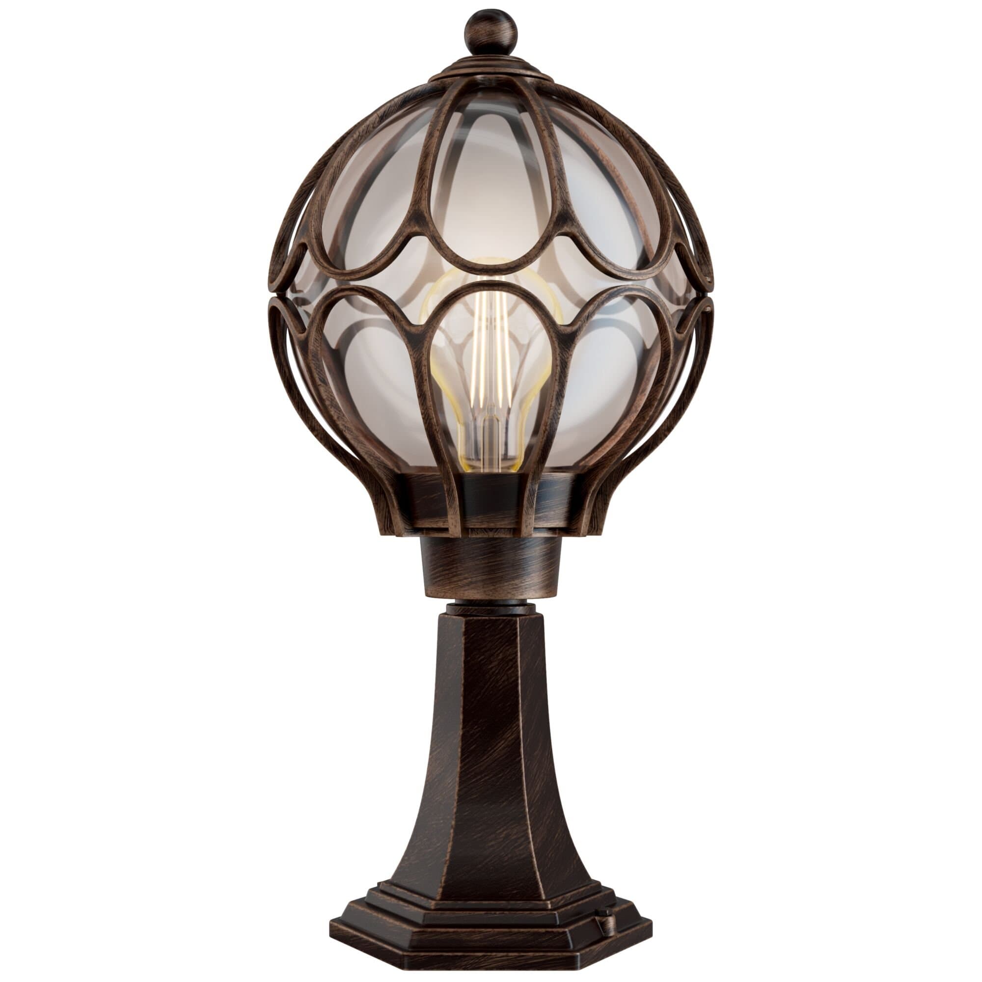Maytoni Outdoor Via Ландшафтный светильник Золото Антик O024FL-01G