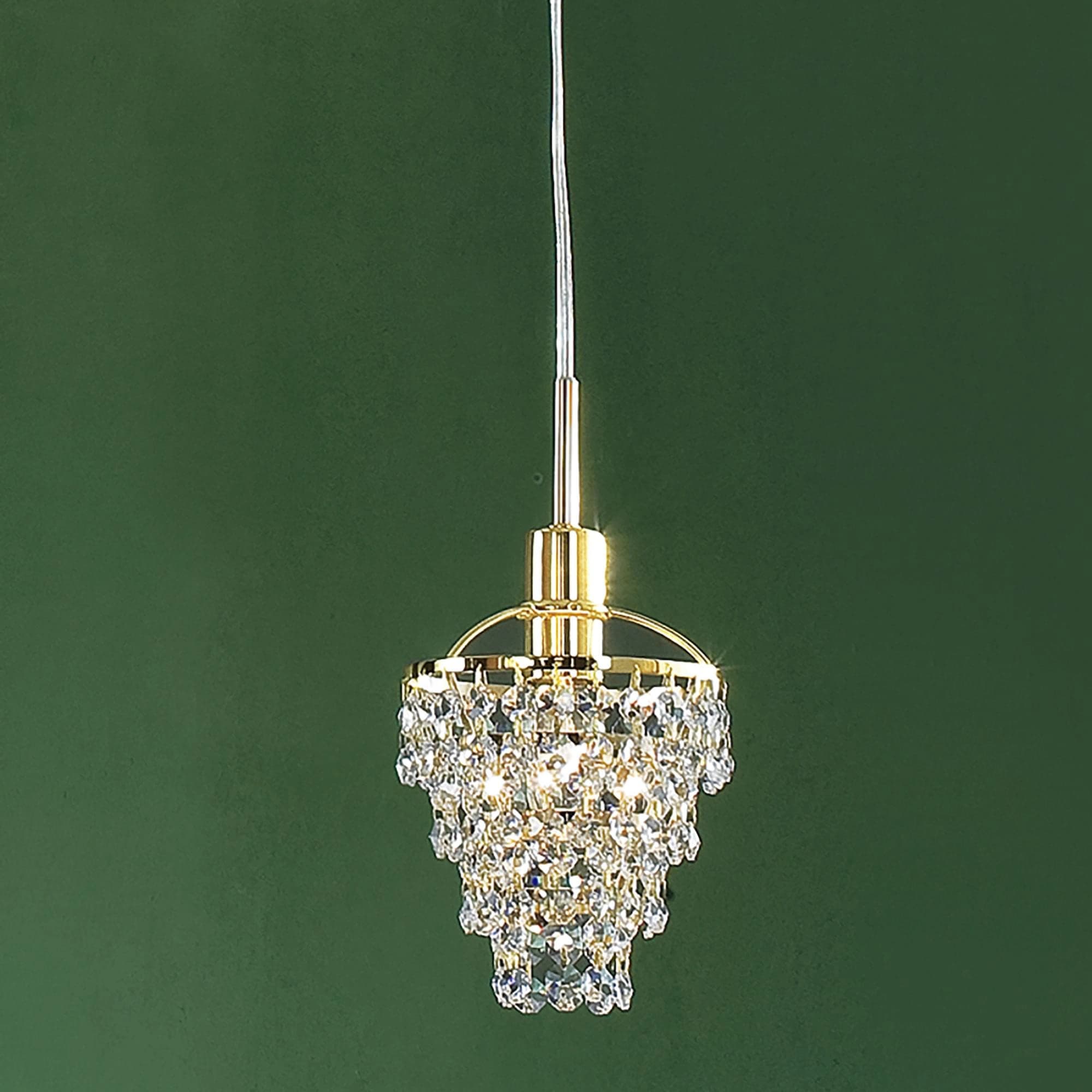 Citilux CL322211 Контур Зол.+Прозр Светильник Подвес — миниатюра 2