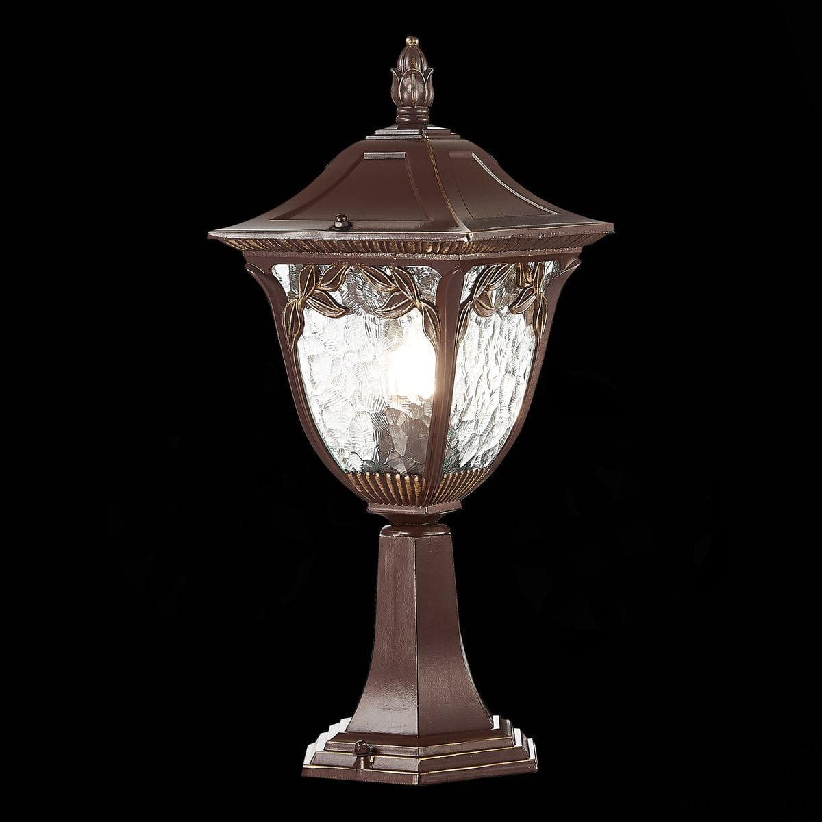 ST Luce SL083.705.01 Светильник уличный наземный Кофейный/Кофейный, Прозрачный E27 1*60W — миниатюра 4