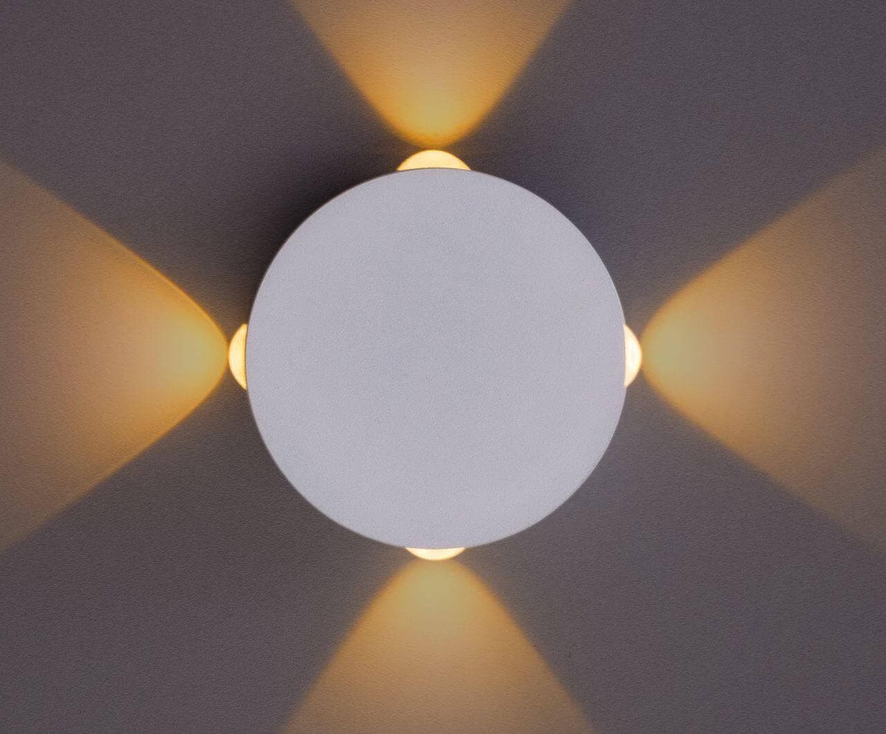 Arte Lamp TAMBURELLO Подсветки декоративные 5*2*5 A1525AP-1WH — миниатюра 3