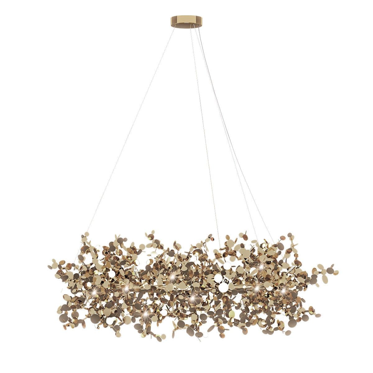 LOFT IT 10101/600 Gold Подвесная люстра Spark, шт