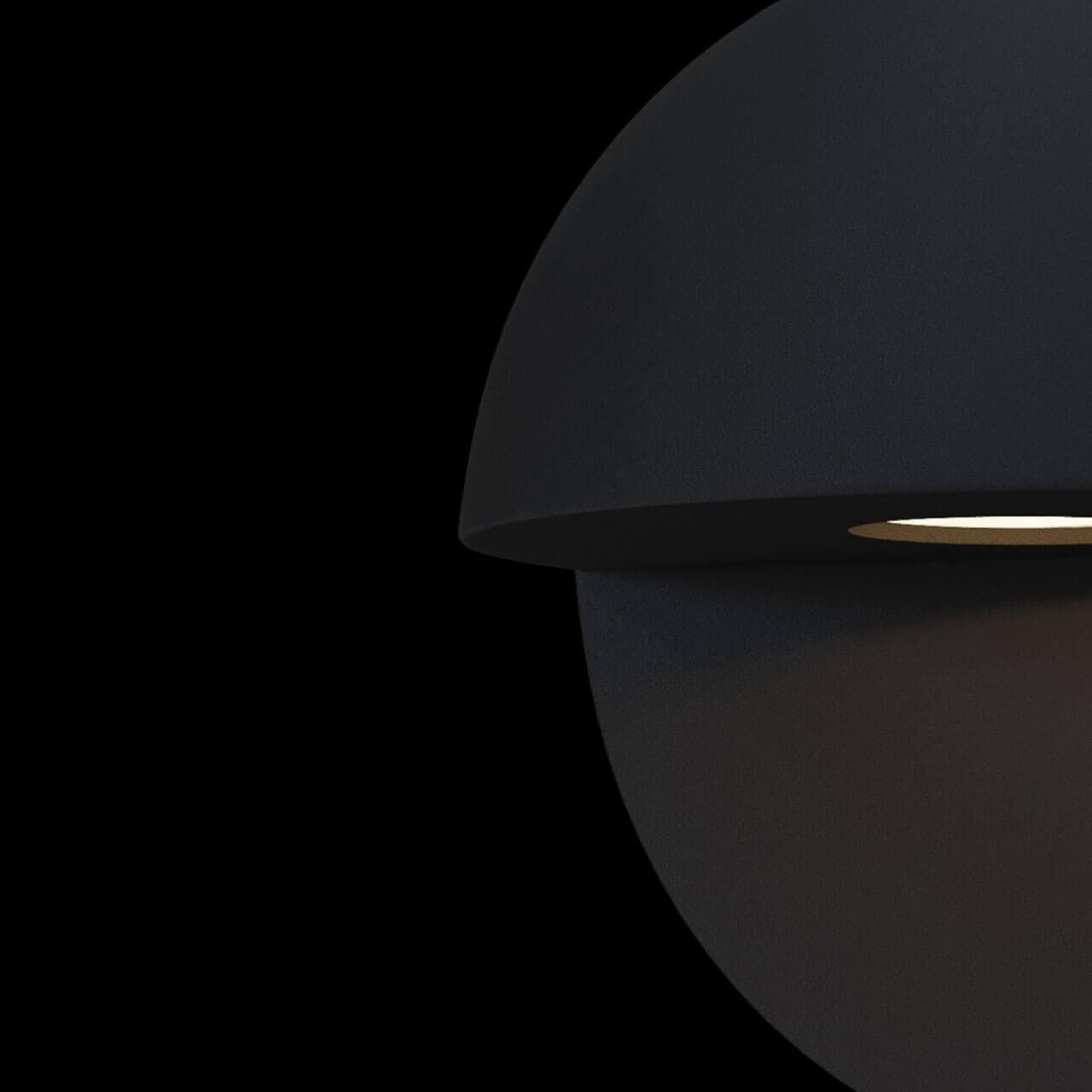 Maytoni Outdoor Mezzo Бра Черный O033WL-L7B3K — миниатюра 6
