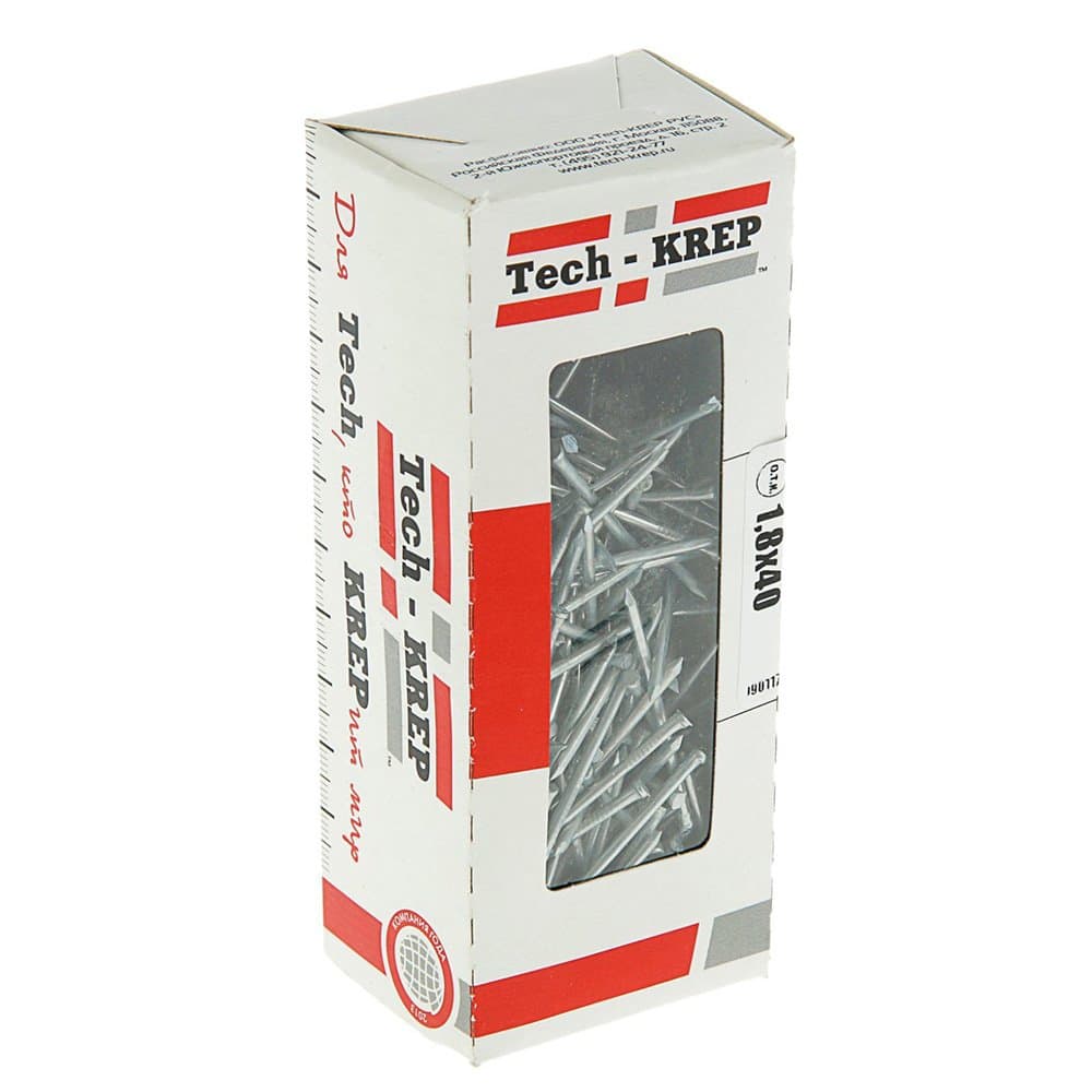 Tech-Krep Гвоздь финишный оцинк. 1,8х40 (250 г) - коробка с ок. 104845