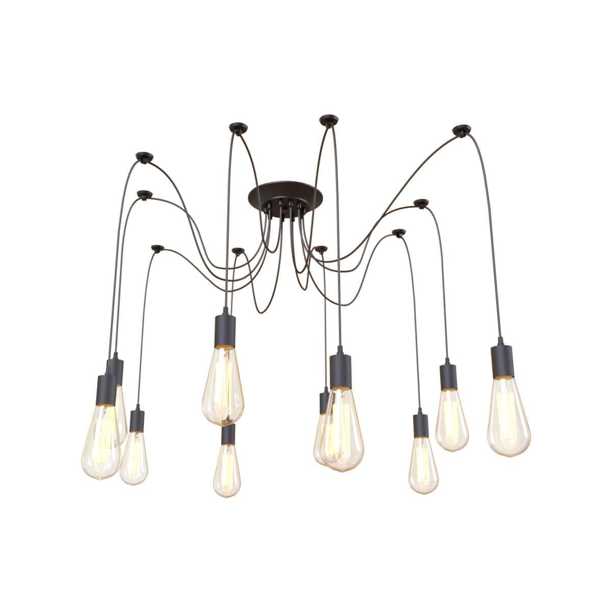 LOFT IT LOFT1162/10 Люстра подвесная 10xE27 max 40W LOFT1162/10, шт — миниатюра 2