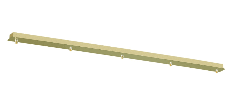 Lumion 4508/5 SUSPENTIONI LN21 249 золотой Основание 5x для подвесов MOLTO