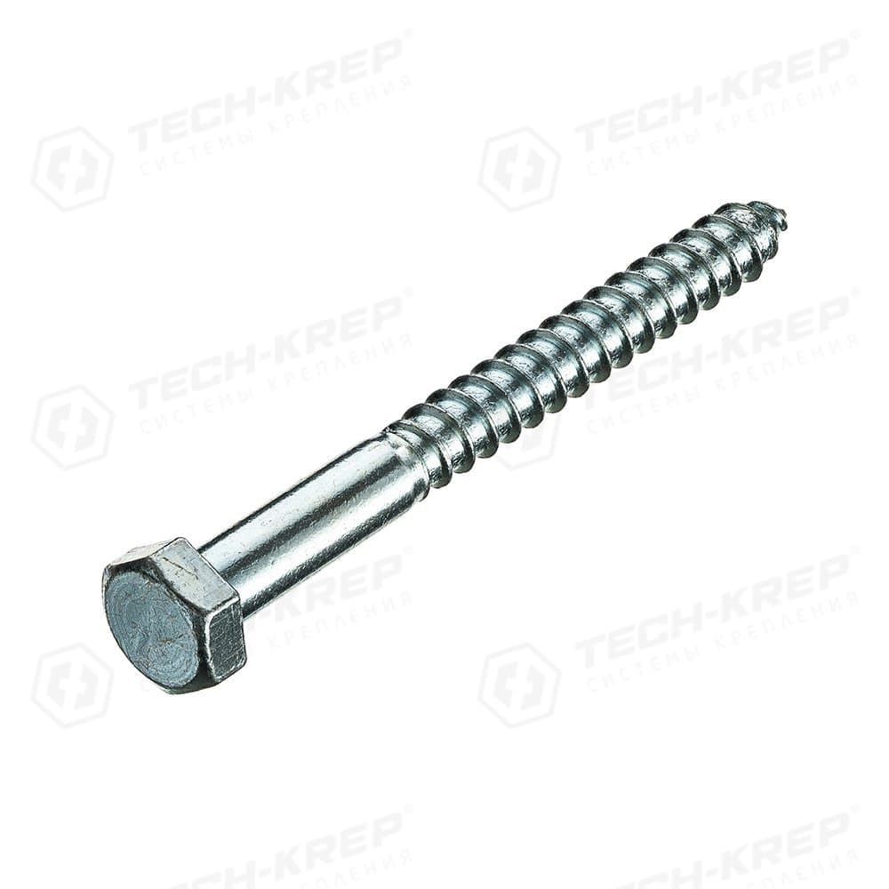 Tech-Krep Шуруп сантехнический DIN571 12х120 (шт.) - накл. 118161