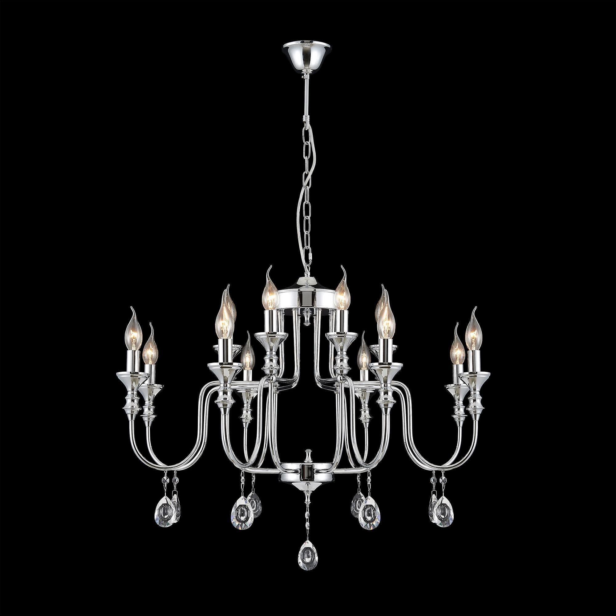 Citilux CL437221 Рига Хром Светильник Люстра
