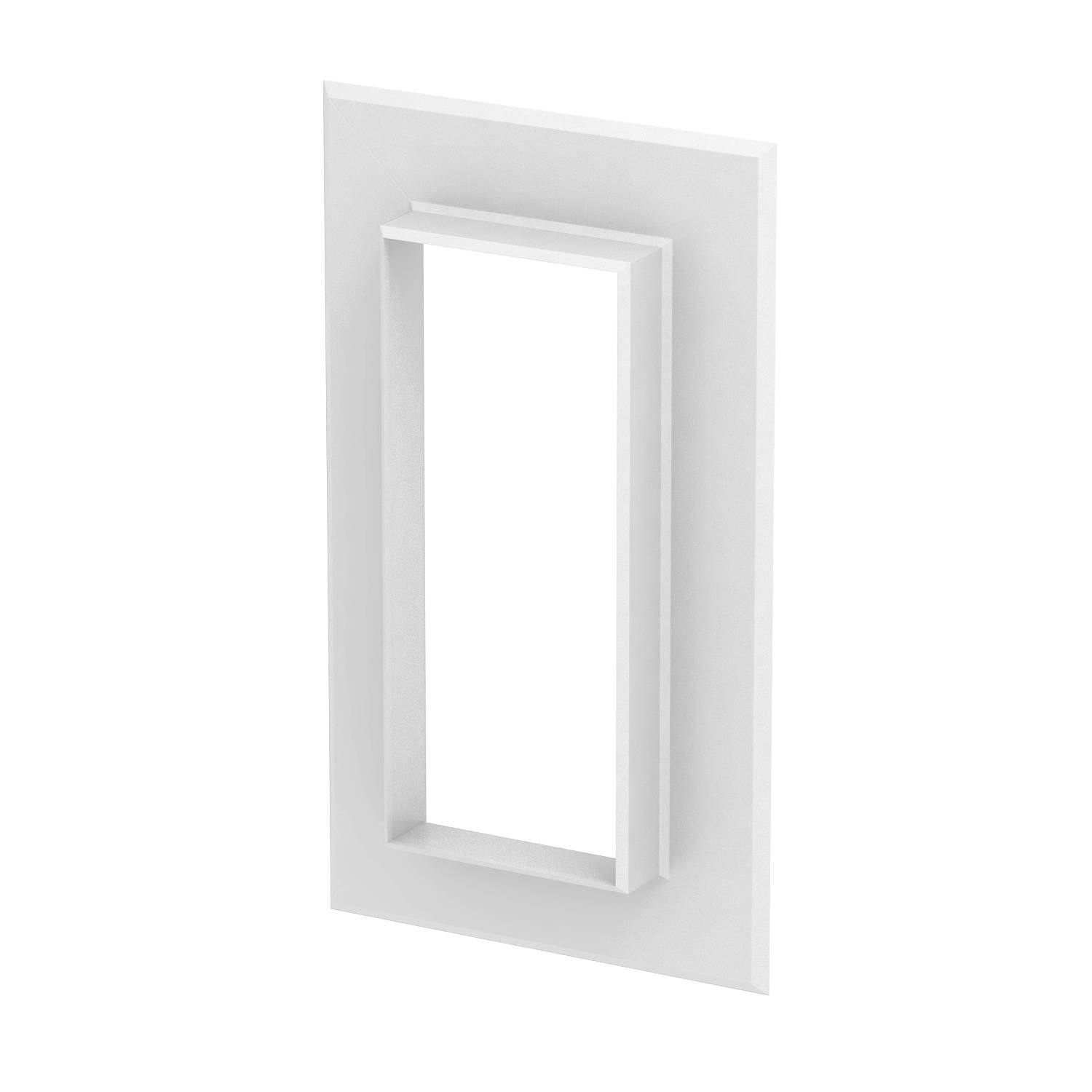 OBO Bettermann Рамка настенная стыковая кабель-канала Rapid 80, 70x170 мм, ABS-пластик, белый 6274870
