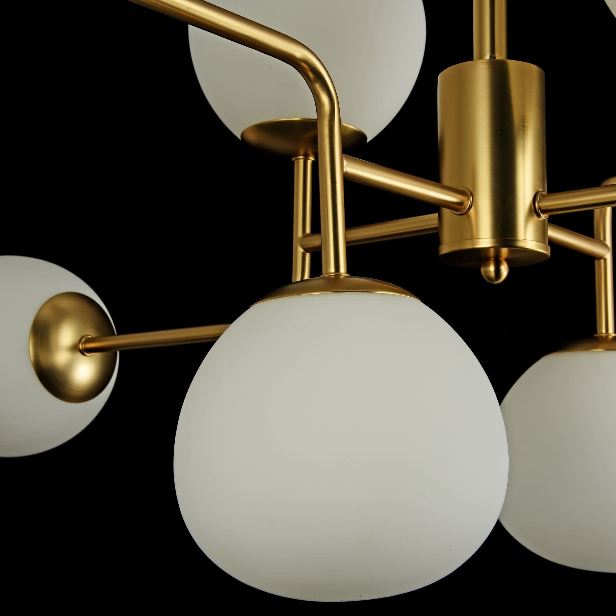 Maytoni Modern Erich Золото Люстра 8xE14 40W MOD221-PL-08-G — миниатюра 4