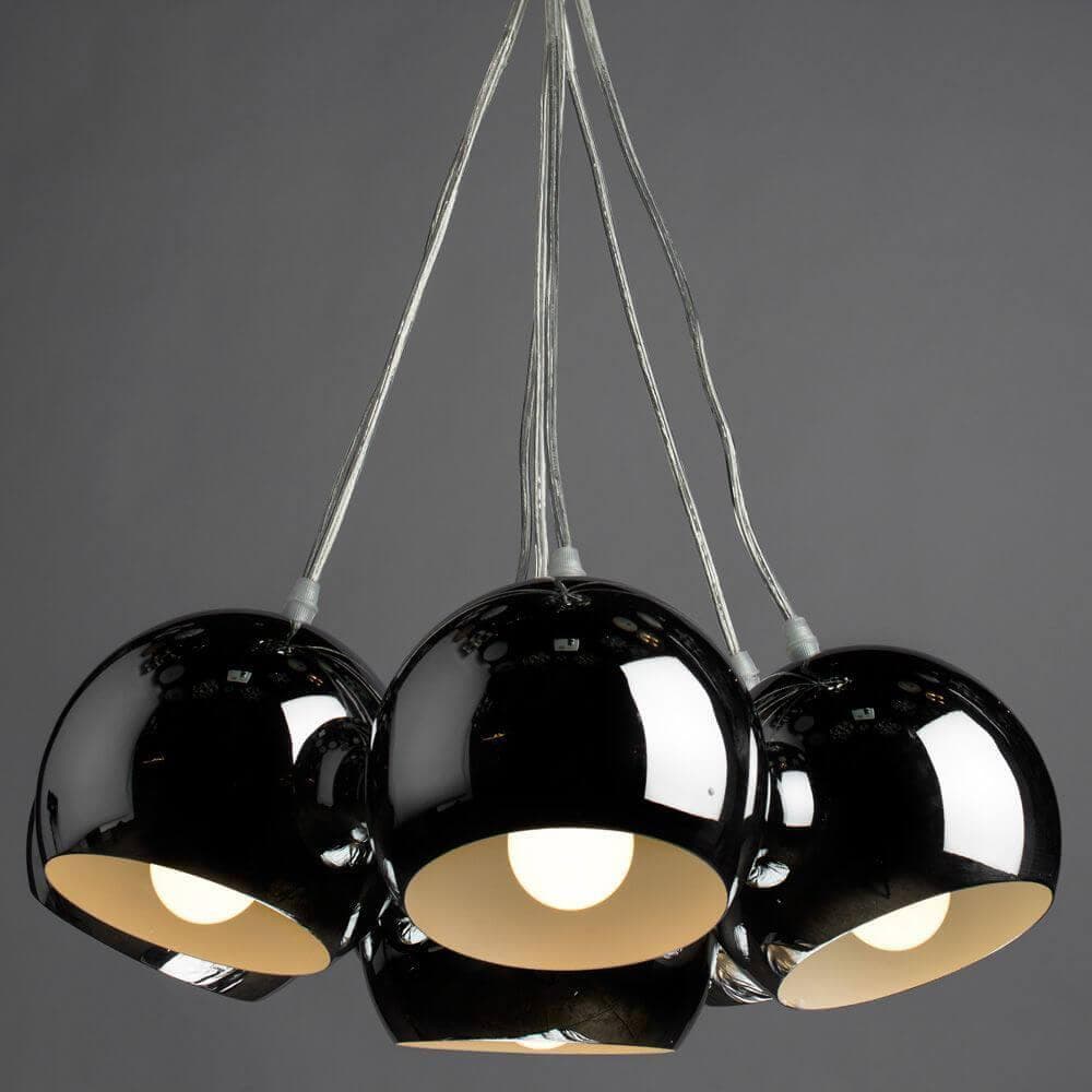 Arte Lamp Rondo Хром Светильник подвесной 40W E27 A8072SP-7CC — миниатюра 4