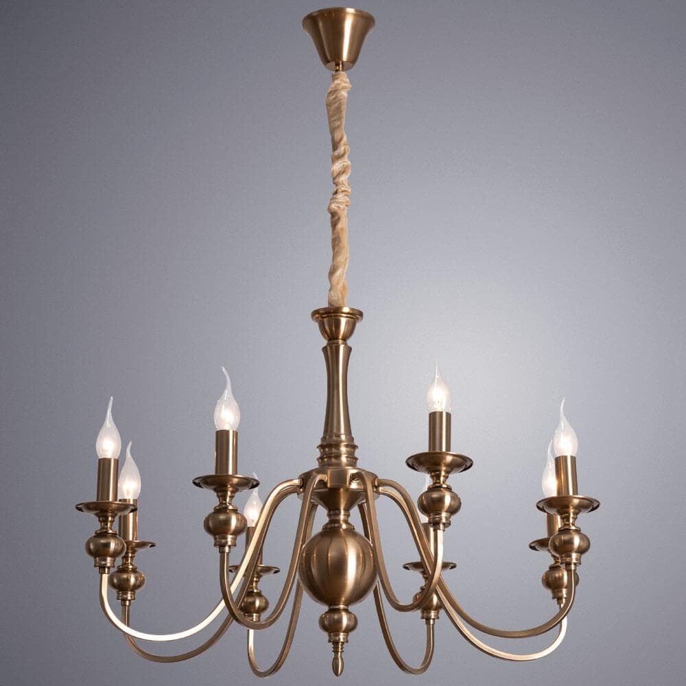 Arte Lamp PASSONI Светильник подвесной A6097LM-8PB — миниатюра 3