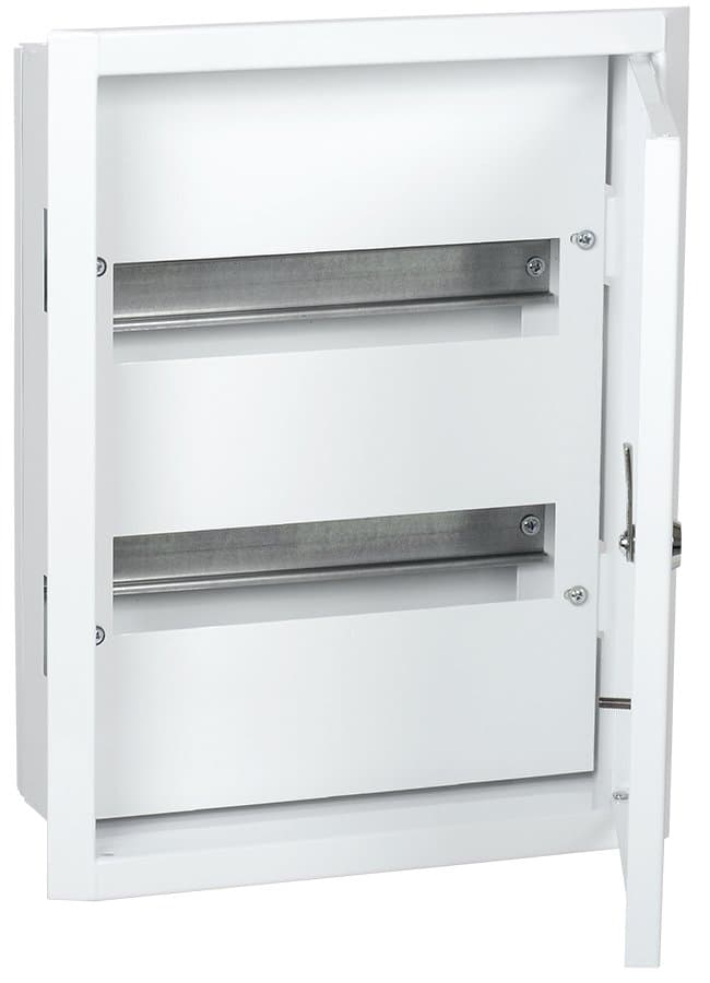 IEK TITAN 3 Корпус металлический ЩРв-24 (395х310х120мм) IP31 белый — миниатюра 1