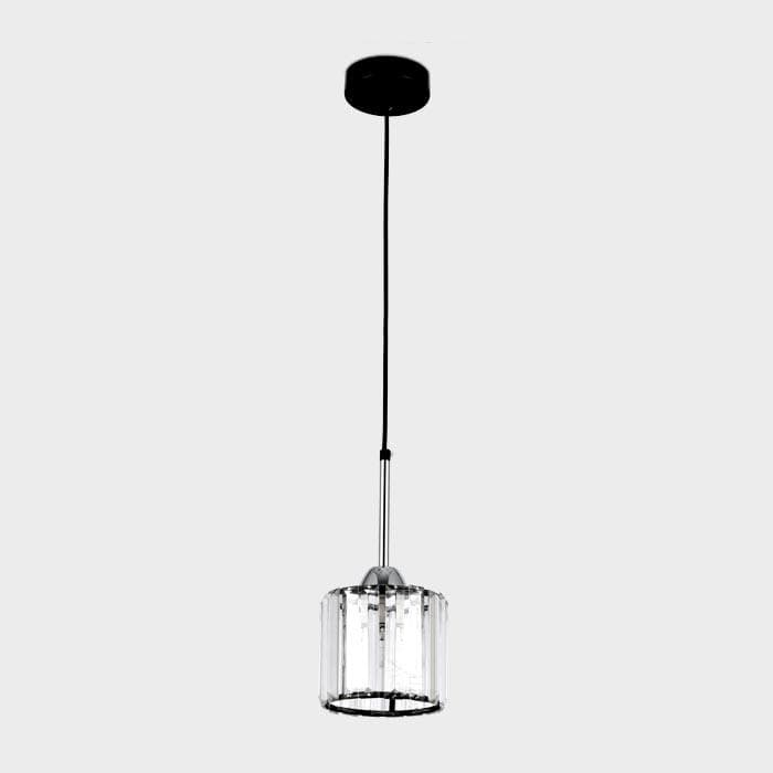 Ambrella Подвесной светильник с хрусталем TR5894 BK/CL черный/прозрачный E14 max 40W D135*890 — миниатюра 3