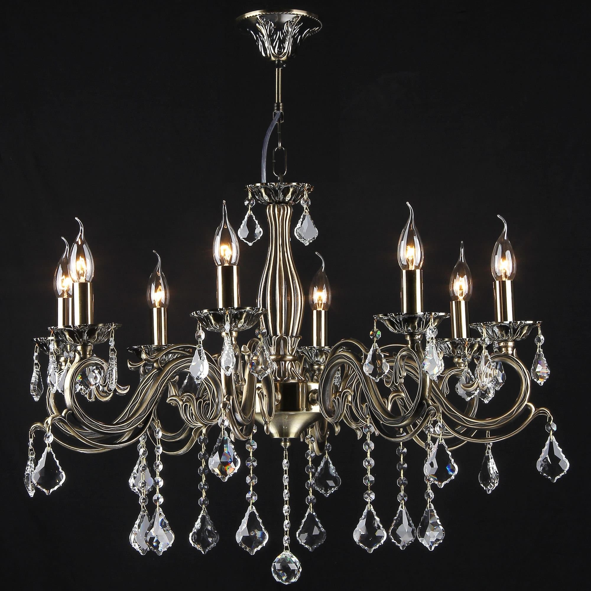Maytoni Royal Classic Bronze Бронза Антик Люстра 8xE14 60W RC245-PL-08-R — миниатюра 2