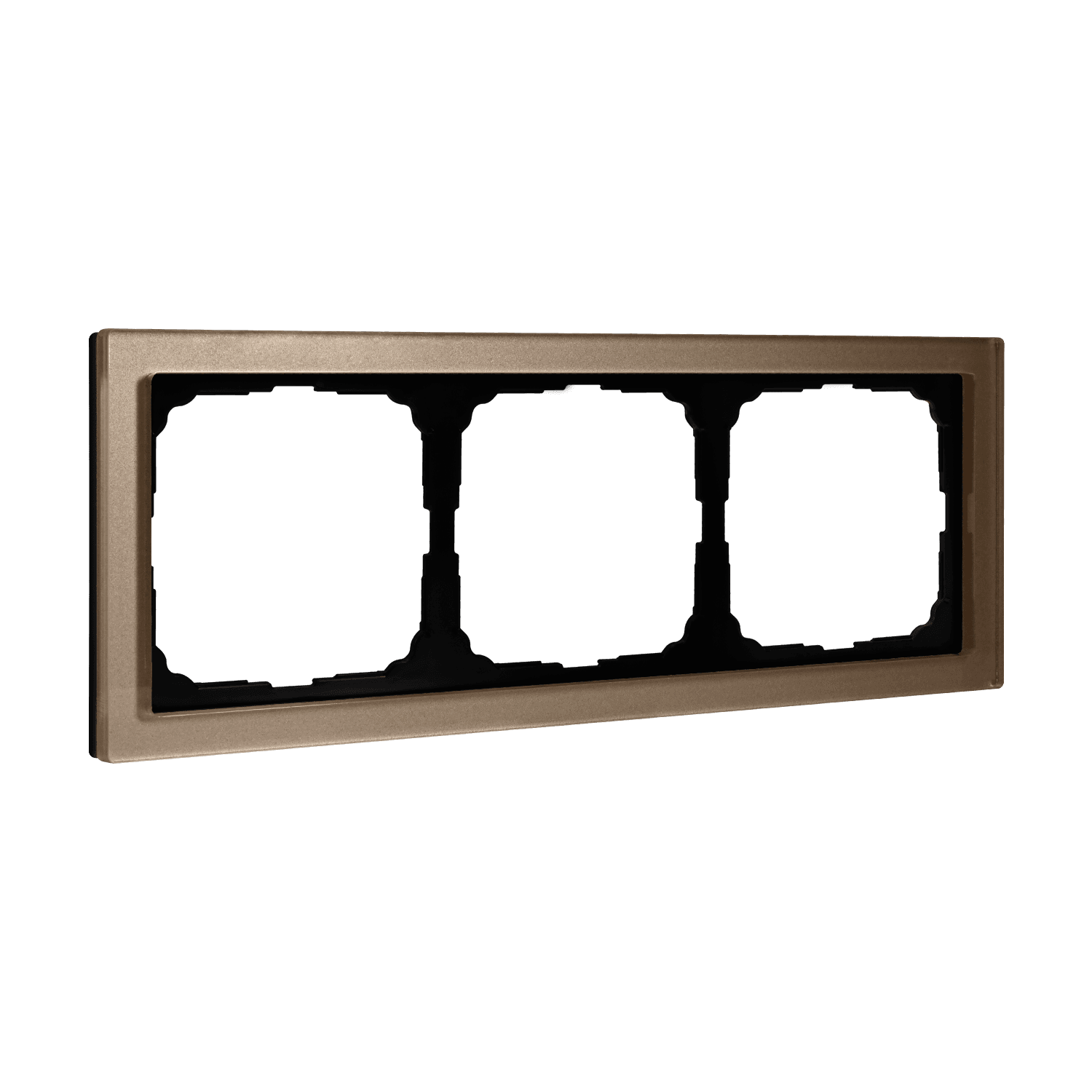 Systeme Electric ArtGallery Pure Органическое стекло Шампань Рамка 3-ая
