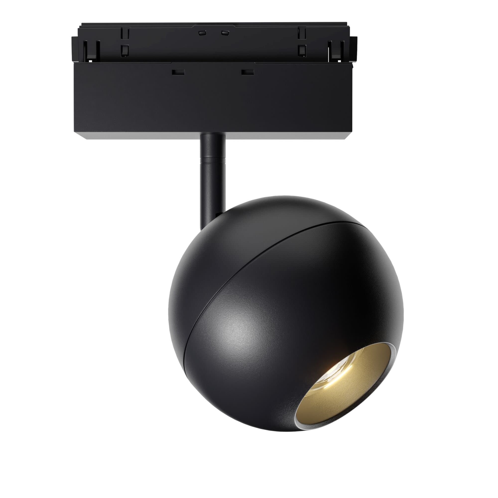Maytoni Magnetic track system Ball Черный Трековый светильник TR028-2-15W4K-B — миниатюра 2