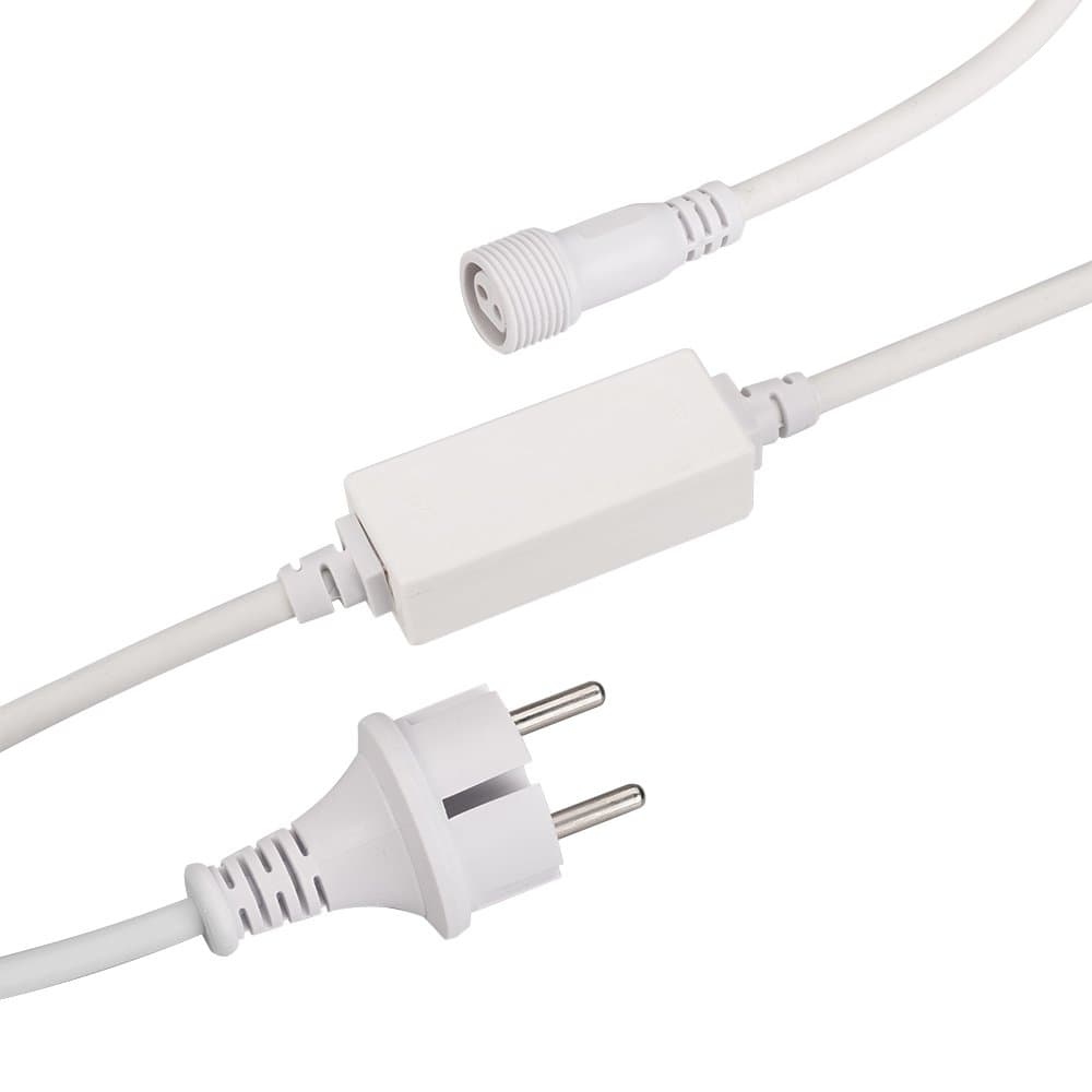 Arlight Шнур питания ARD-PRO-STD-1.5M White (230V, 1.6A) (Ardecoled, Закрытый) 025887 — миниатюра 1