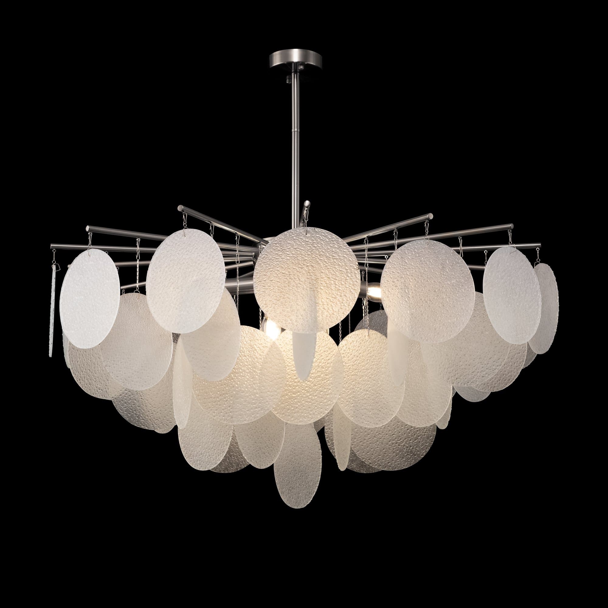 Freya Modern Никель Люстра FR5104PL-08N — миниатюра 3