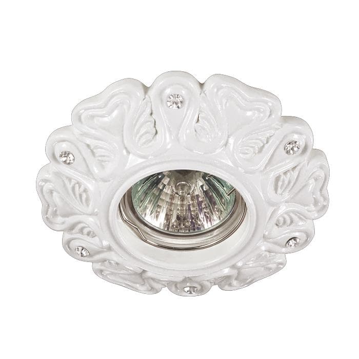Novotech 370122 NT15 148 белый Встраиваемый светильник IP20 GX5.3 50W 12V PATTERN