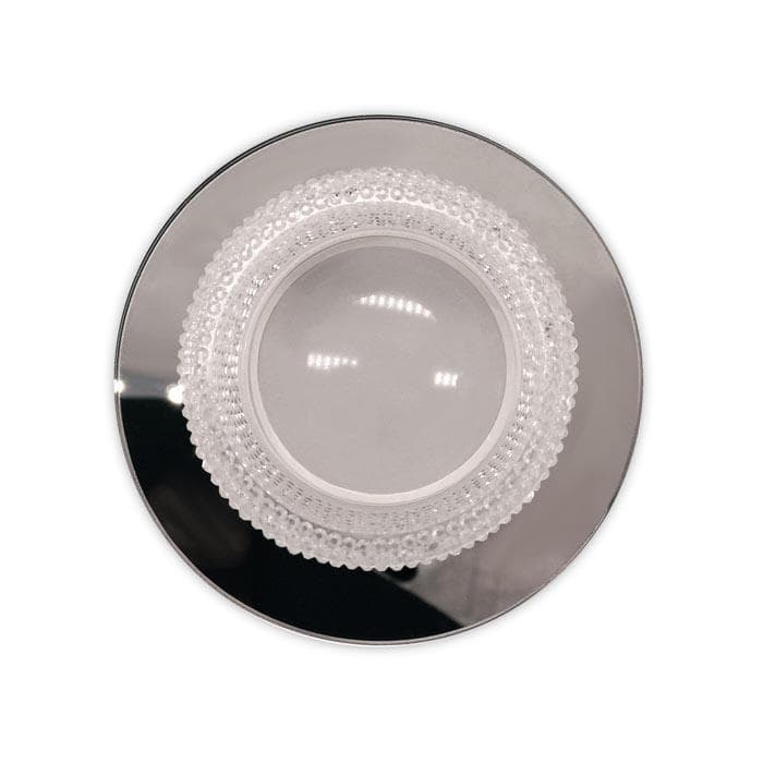 Ambrella Встраиваемый точечный светильник TN350 CH/CL хром/прозрачный GU5.3+3W (LED WHITE) D95*45 — миниатюра 3