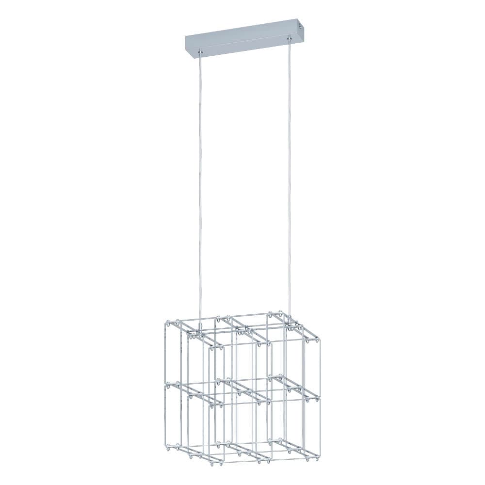 Eglo FRONTERA Подвес светодиодный с димм., 20,5W(LED), 300х300, H1500, 2376lm, нерж. сталь, хром 39729