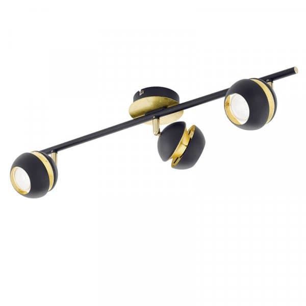 Eglo Спот LED NOCITO, 3x3,3W(GU10), L585, сталь, черный, золотой 95484