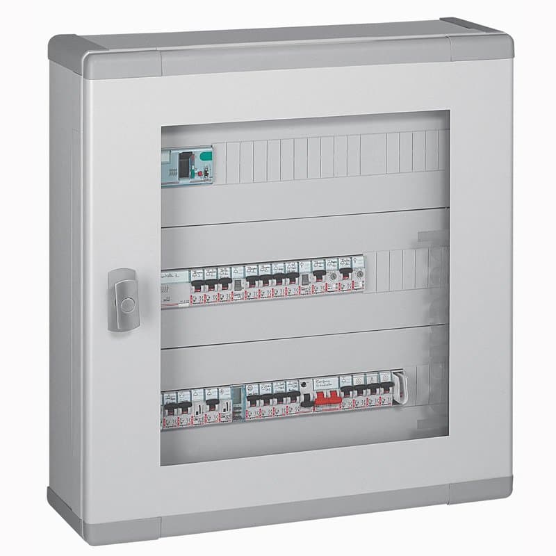Legrand XL3 160 Шкаф пластиковый для установки счетчика, 2рейки 020052 — миниатюра 1