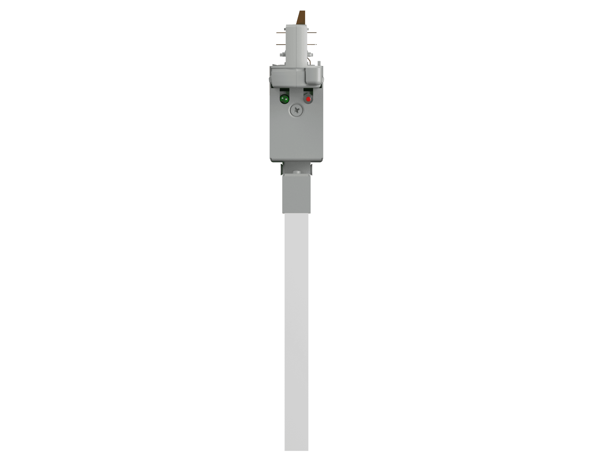 Белый свет Световой указатель BS-CANOE-73-S1 LED Gray a20996 — миниатюра 4