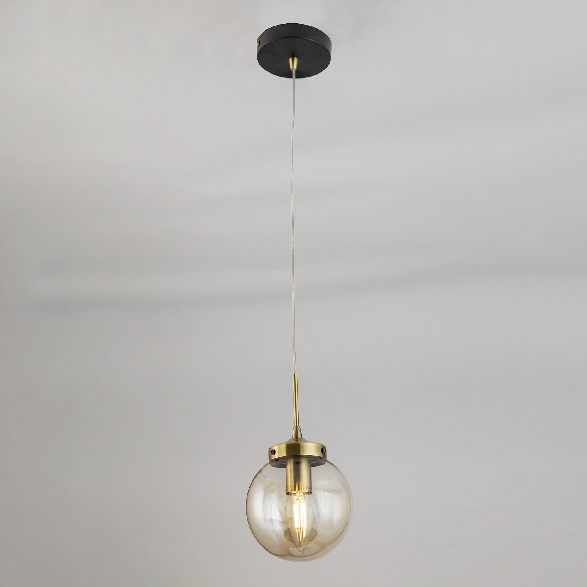 Citilux CL105115 Планета Черн.+Дымч. Светильник подвесной — миниатюра 6
