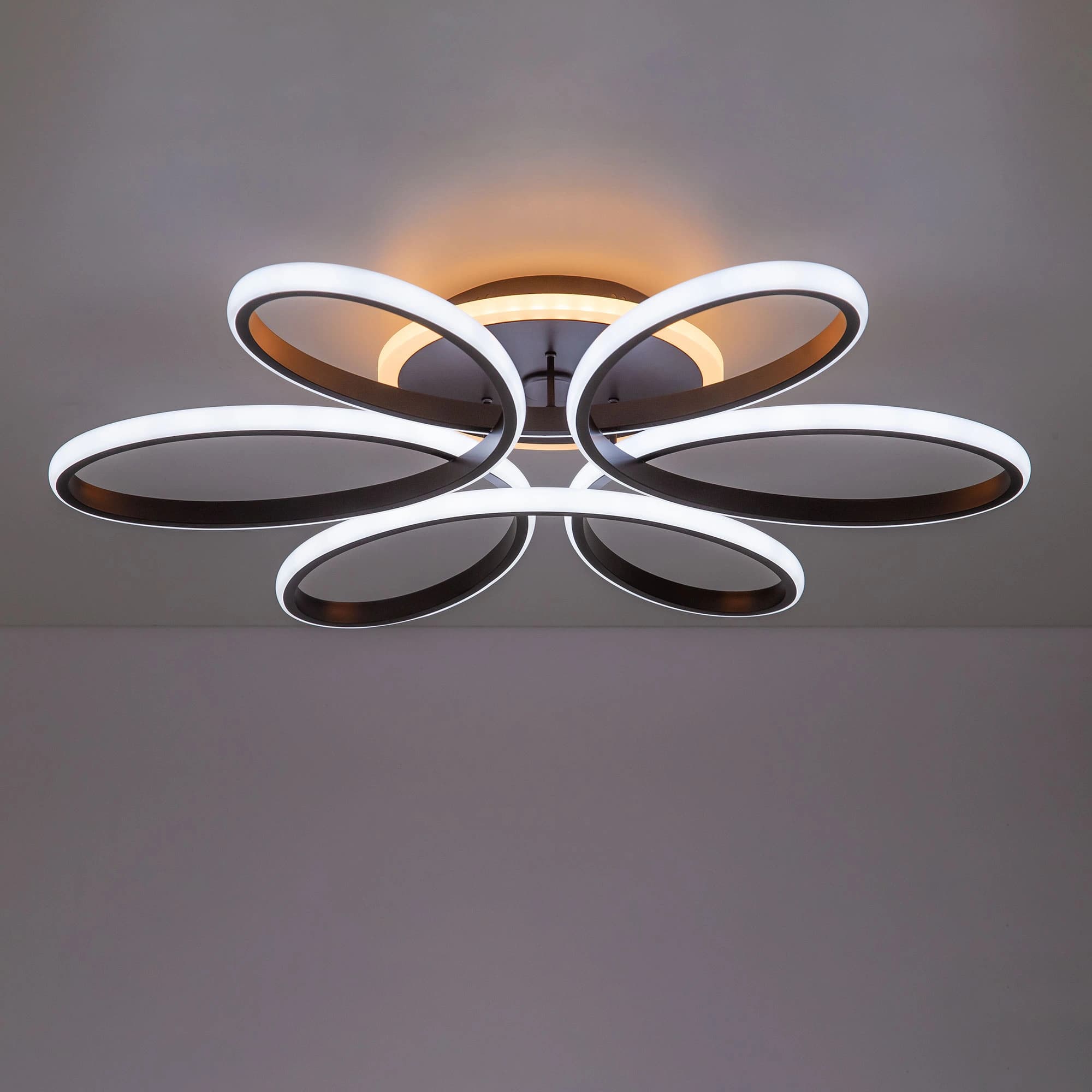 Citilux CL233A175E Сезар Кофе Смарт RGB Люстра — миниатюра 7