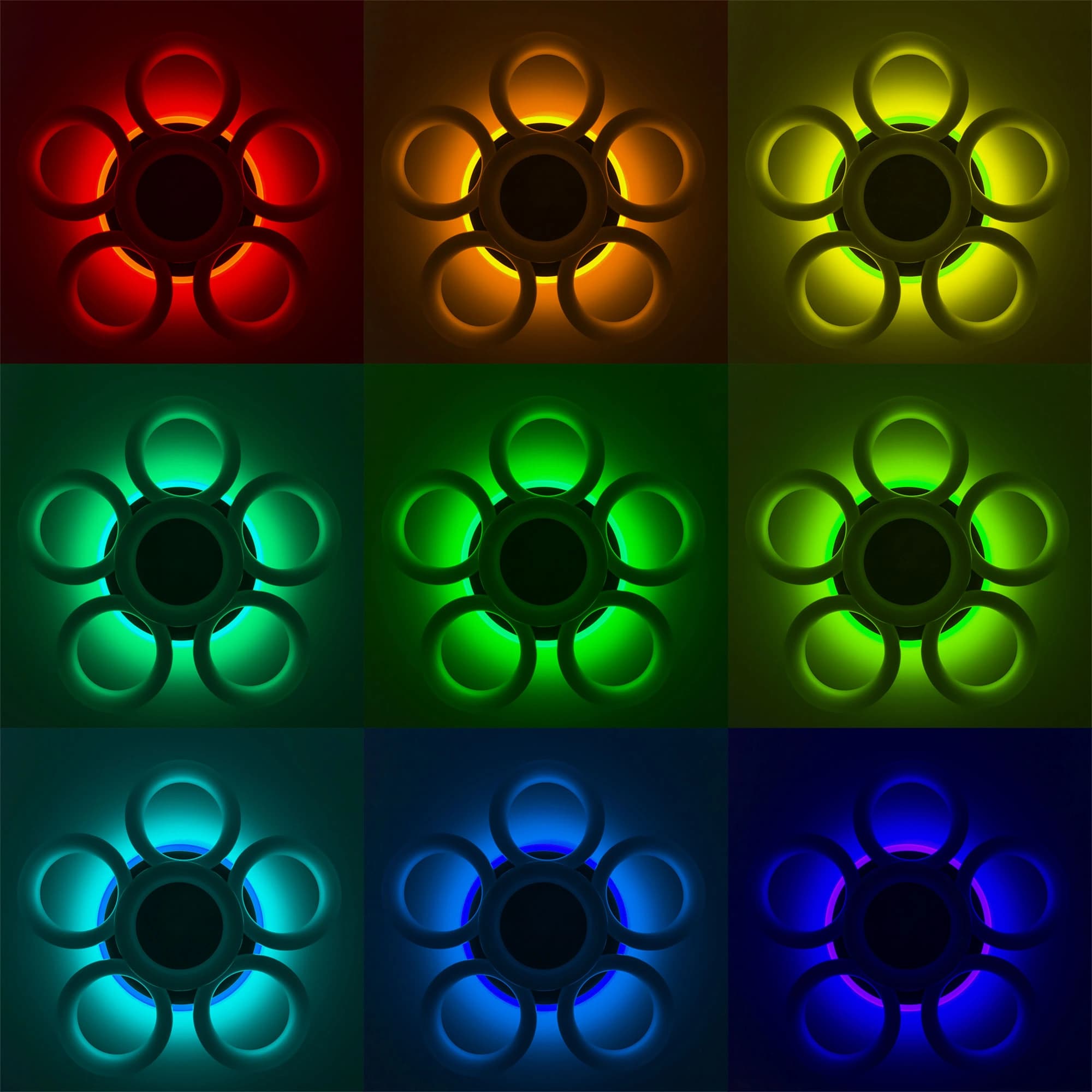 Citilux CL225A165E Паркер Кофе Смарт RGB Люстра — миниатюра 5