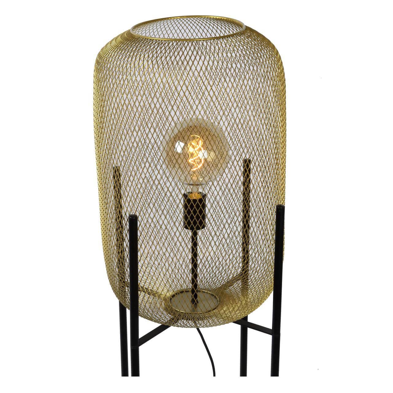 Lucide MESH Матовый  Золотой Торшер 45785/01/02 — миниатюра 4