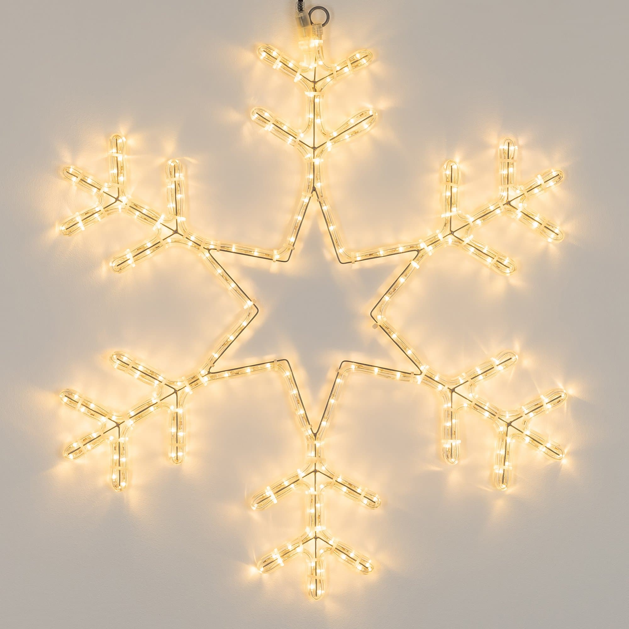Arlight Фигура ARD-SNOWFLAKE-M4-750x750-324LED Warm (230V, 18W) (Ardecoled, IP65) 034252 — миниатюра 2