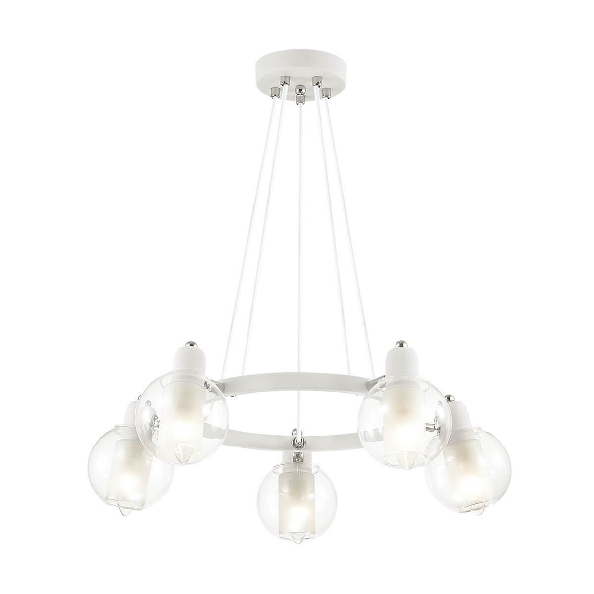 Lumion 3648/5 LN18 110 белый Люстра E14 5*40W 220V RITA — миниатюра 1
